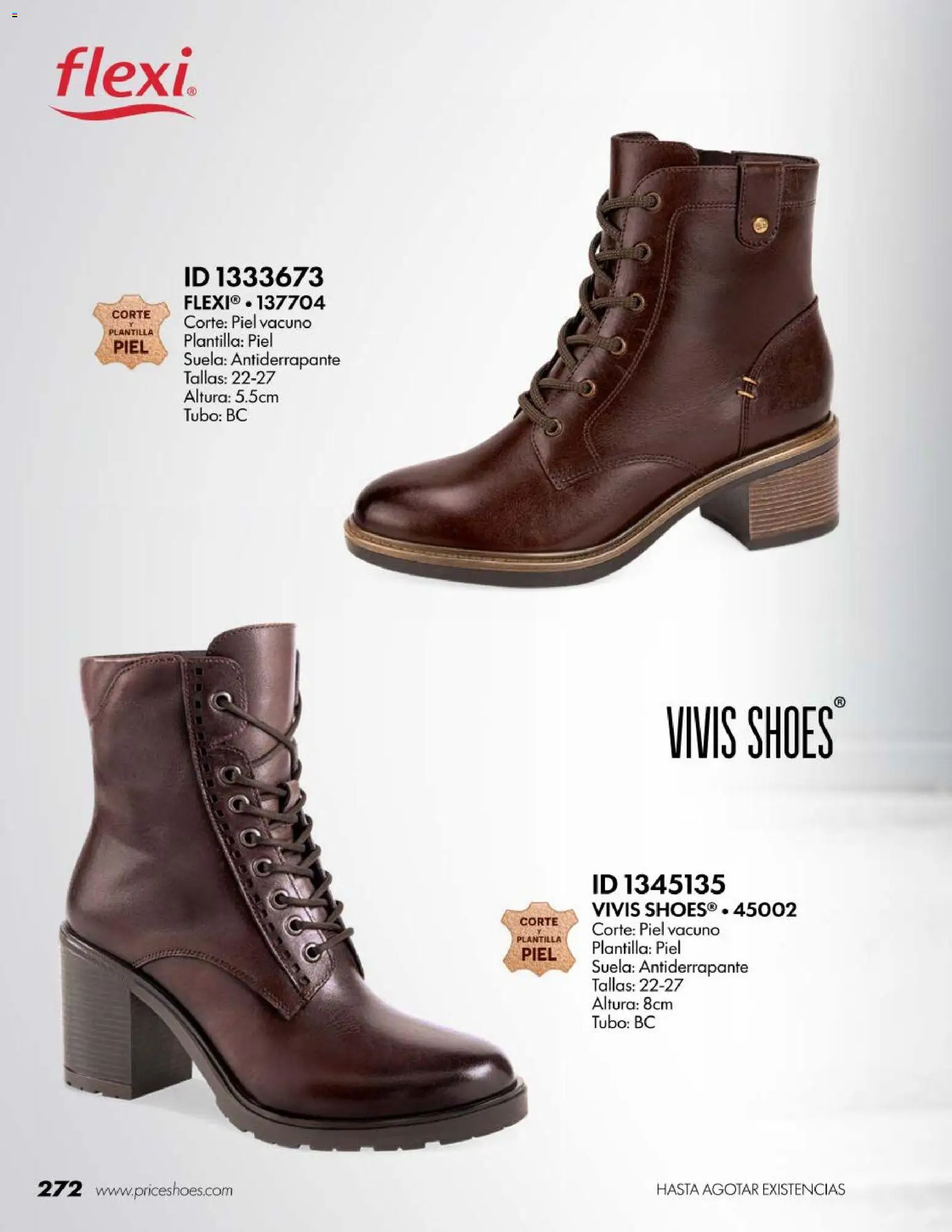 Nuevas ofertas de Price Shoes válidas en toda la República Mexicana desde el 18/07/2026. ¡Encuentra las mejores ofertas en Price Shoes catálogo Botas! | Página: 272