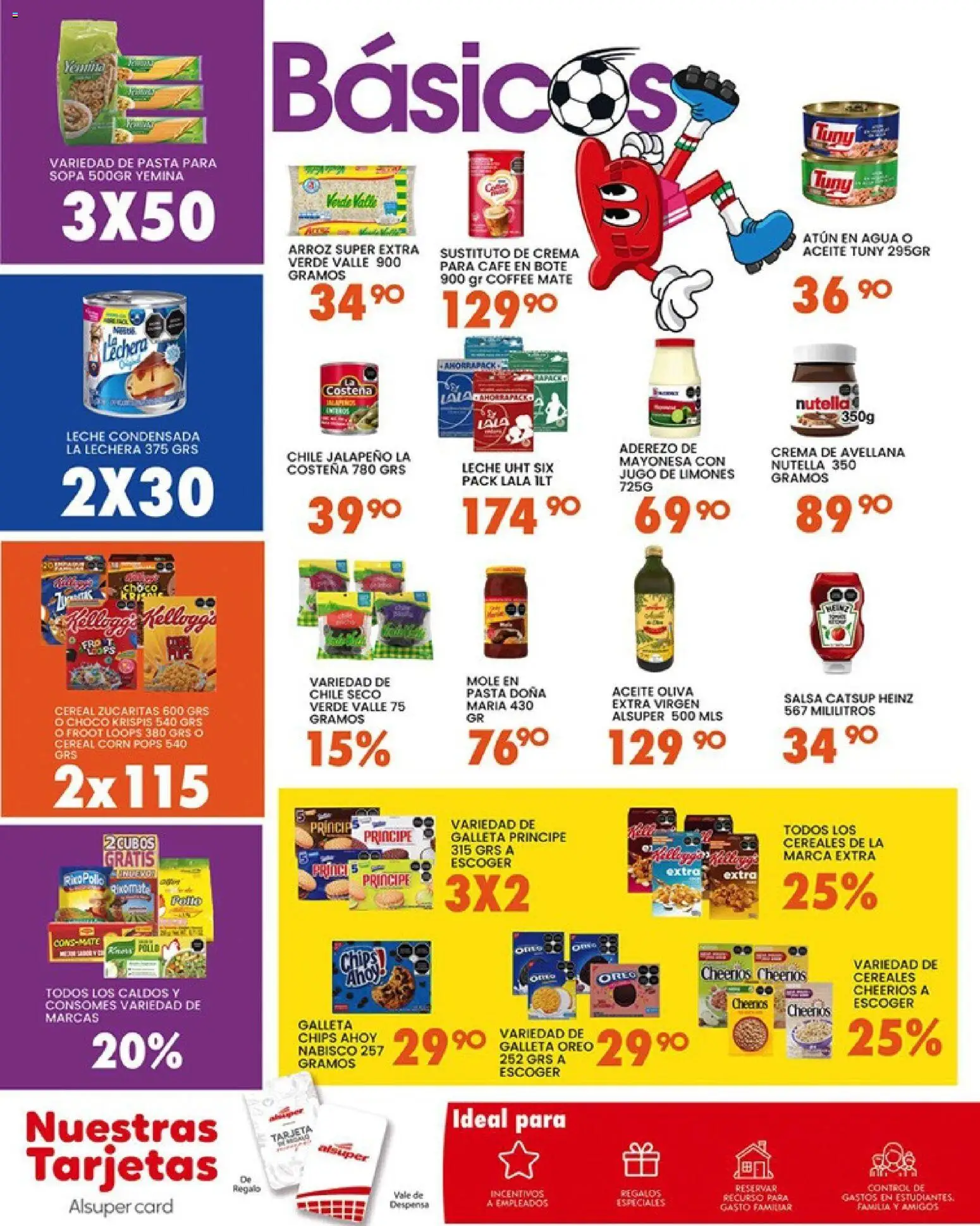 Nuevas ofertas de Alsuper válidas en toda la República Mexicana desde el 12.06.2026. ¡Encuentra las mejores ofertas en Alsuper folleto Saltillo! | Página: 6 | Productos: Sopa, Aceite, Arroz, Catsup