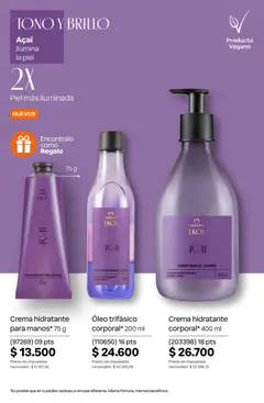 Vista previa Catálogo Natura Ciclo 7 válido desde el 06.05.2026 | Página: 199 | Productos: Aceite, Crema para el cuerpo, Brillo, Crema