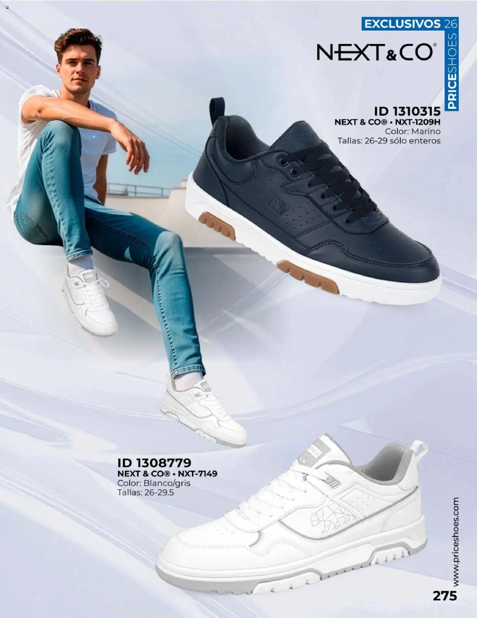 Nuevas ofertas de Price Shoes válidas en toda la República Mexicana desde el 09.05.2026. ¡Encuentra las mejores ofertas en Price Shoes catálogo Exclusivos! | Página: 275