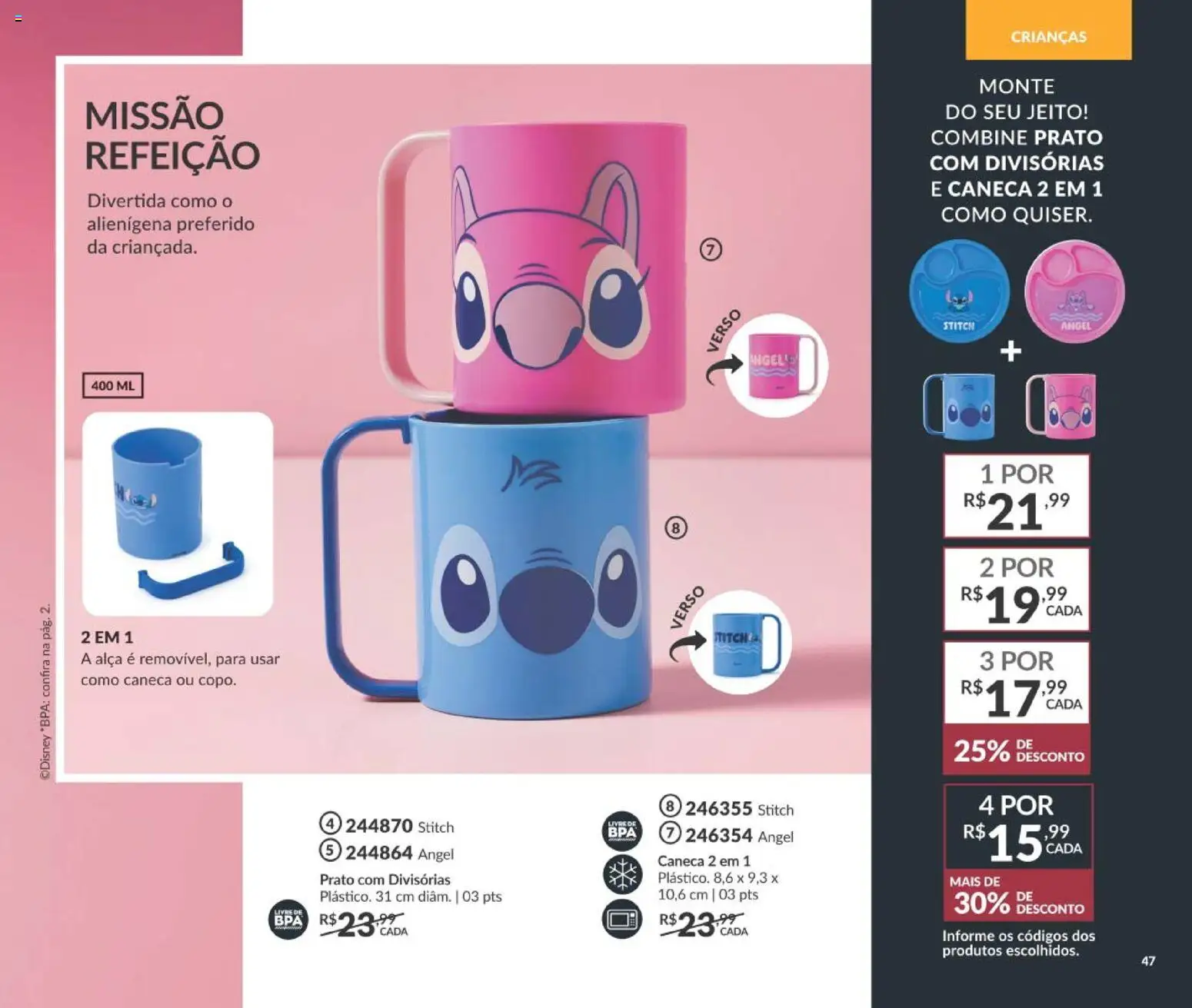 Avon Folheto - válido de 10/08/2026 | Página: 47 | Produtos: Caneca
