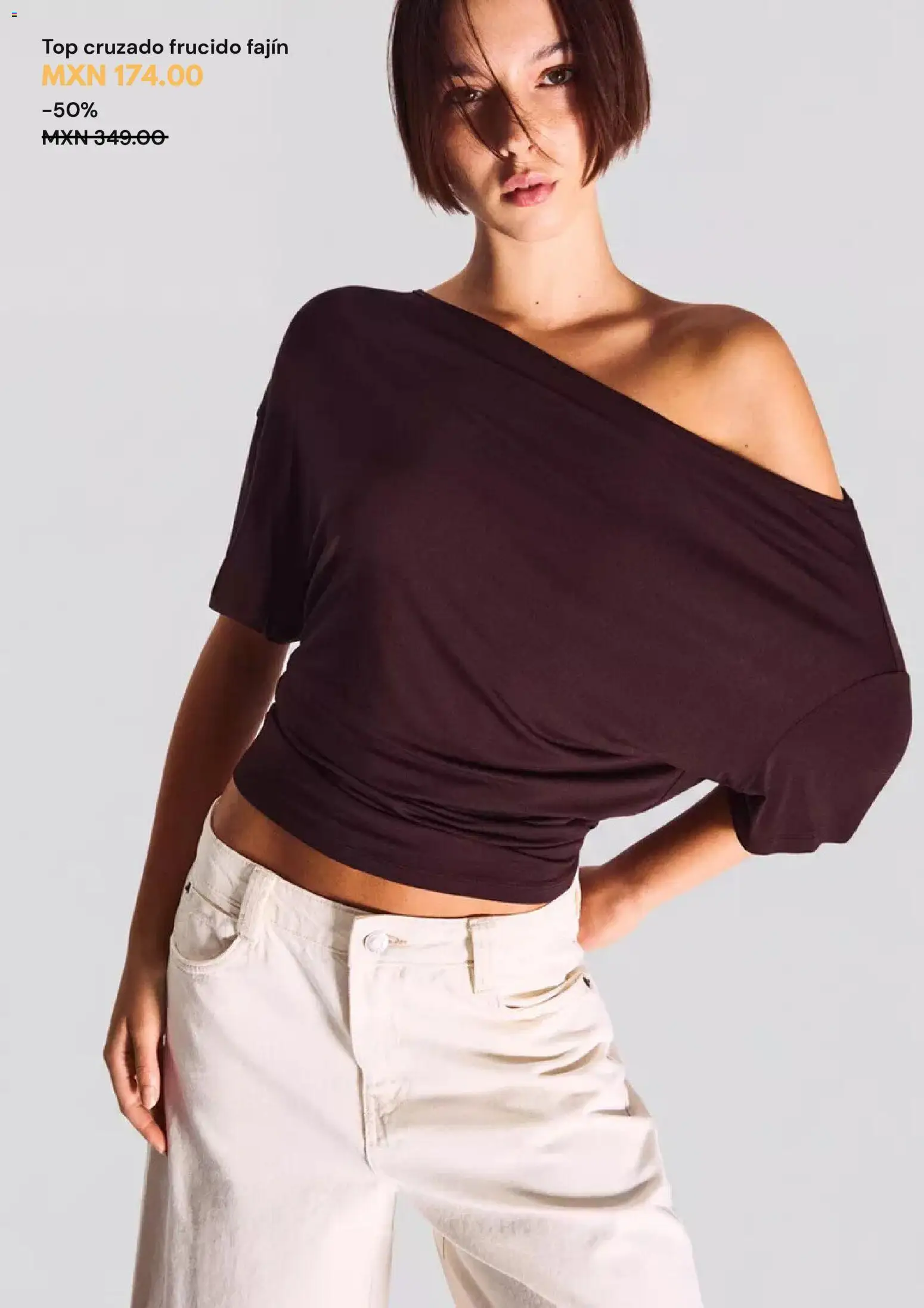 Nuevas ofertas de Bershka válidas en toda la República Mexicana desde el 25.05.2026. ¡Encuentra las mejores ofertas en Bershka Hot Sale! | Página: 3 | Productos: Top