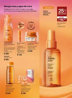 Vista previa de Natura campaña 8 2026, nuevo folleto de la tienda, válido en México a partir del 08.05.2026 | Página: 114 | Productos: Jabón líquido, Bálsamo, Barra, Fragancia