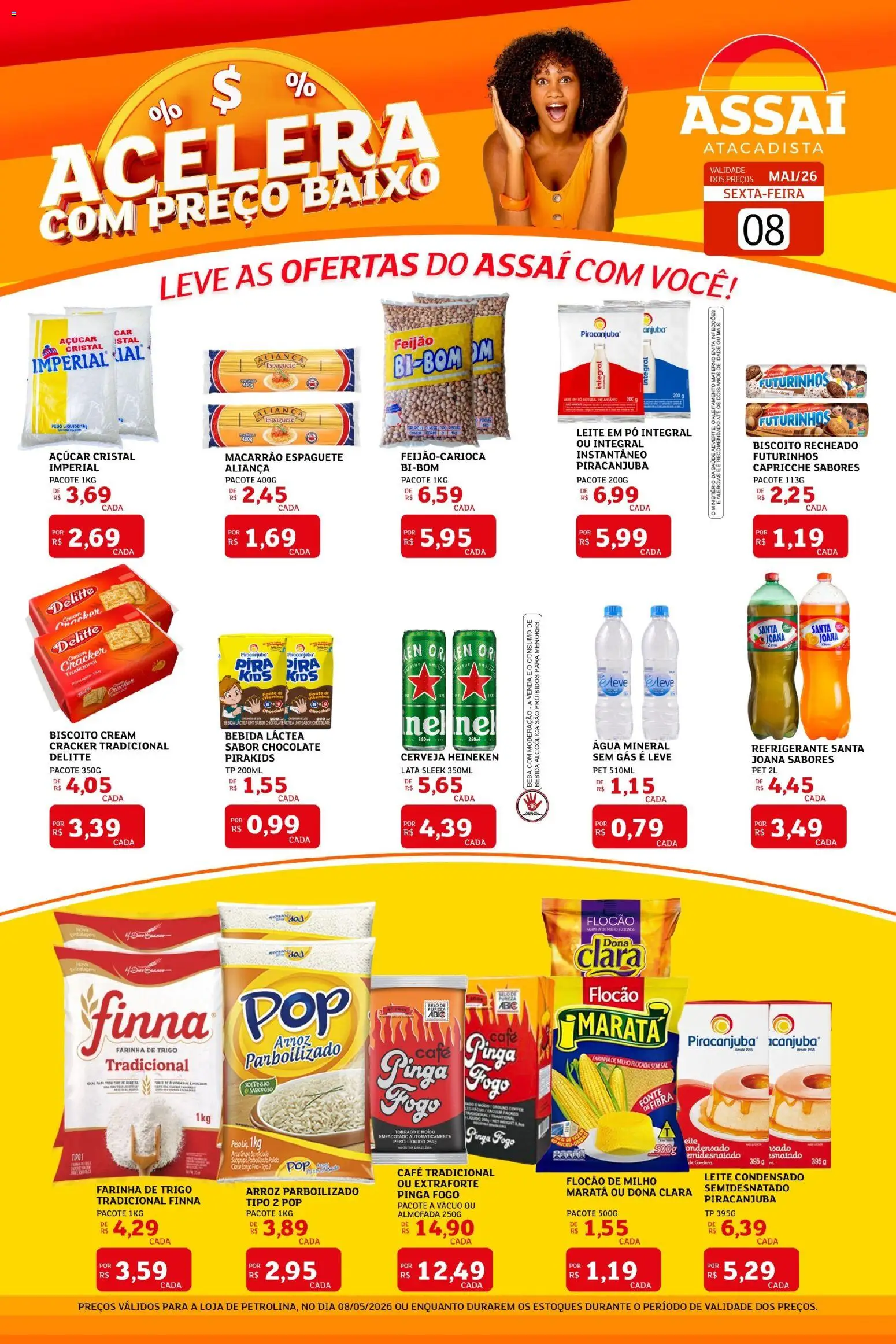 Assaí Atacadista Folheto - válido de 08.05.2026 | Página: 1