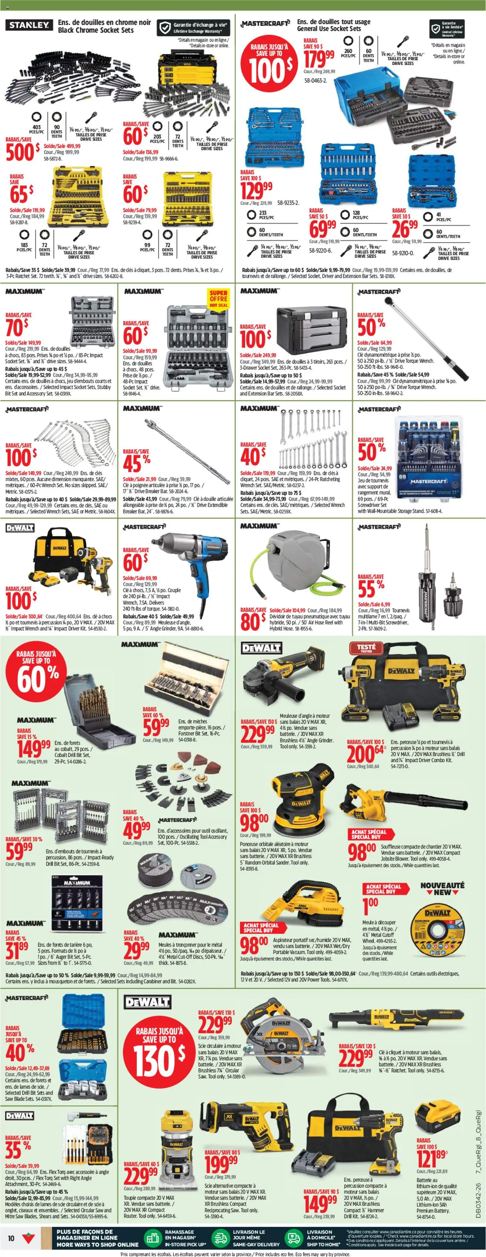Canadian Tire flyer valid from Oct 15, 2026 | Page: 12