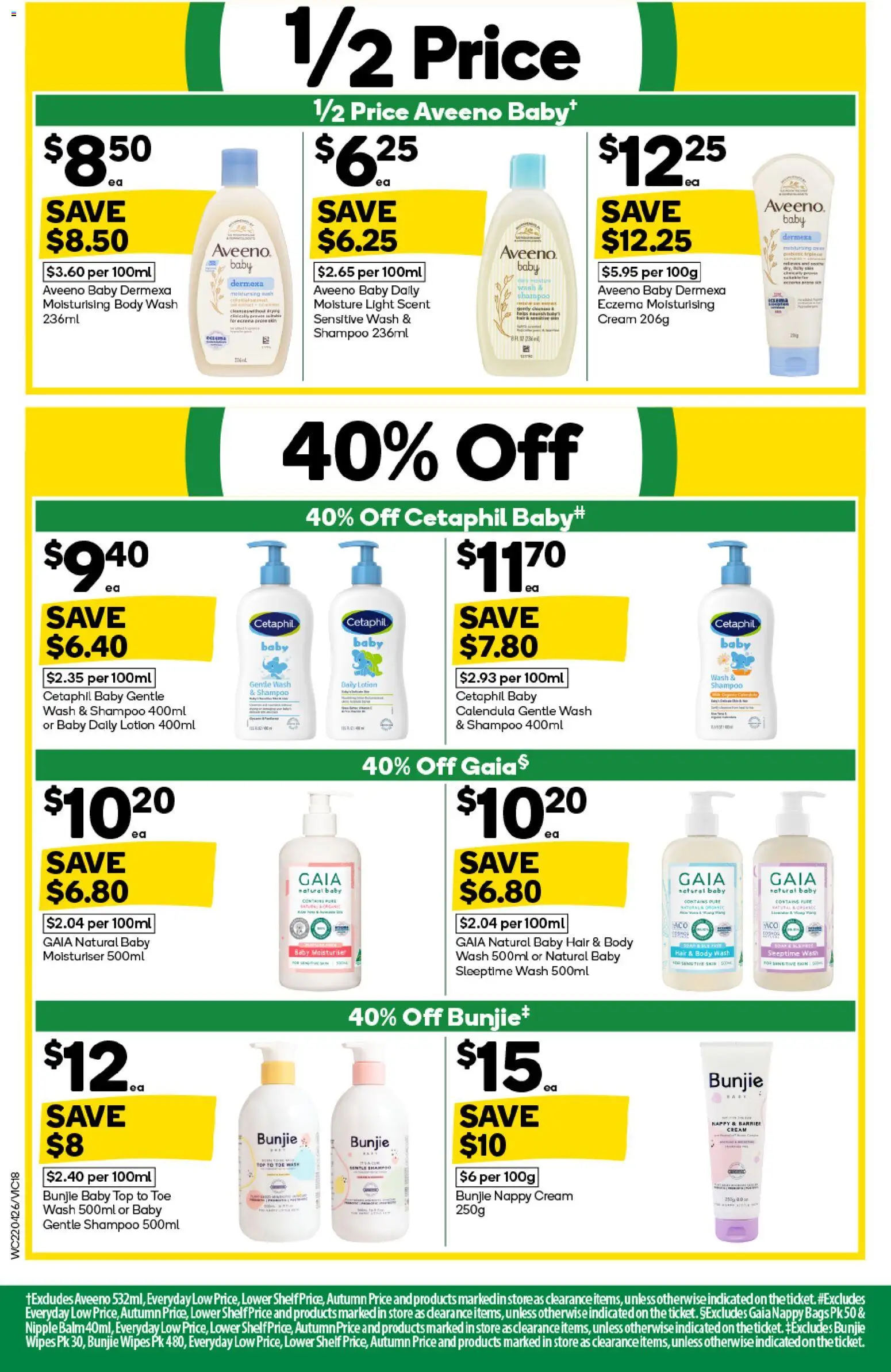 Woolworths catalogue - valid from 22.04.2026 | Page: 18 | Products: Shelf, Shampoo, Moisturiser, Cream