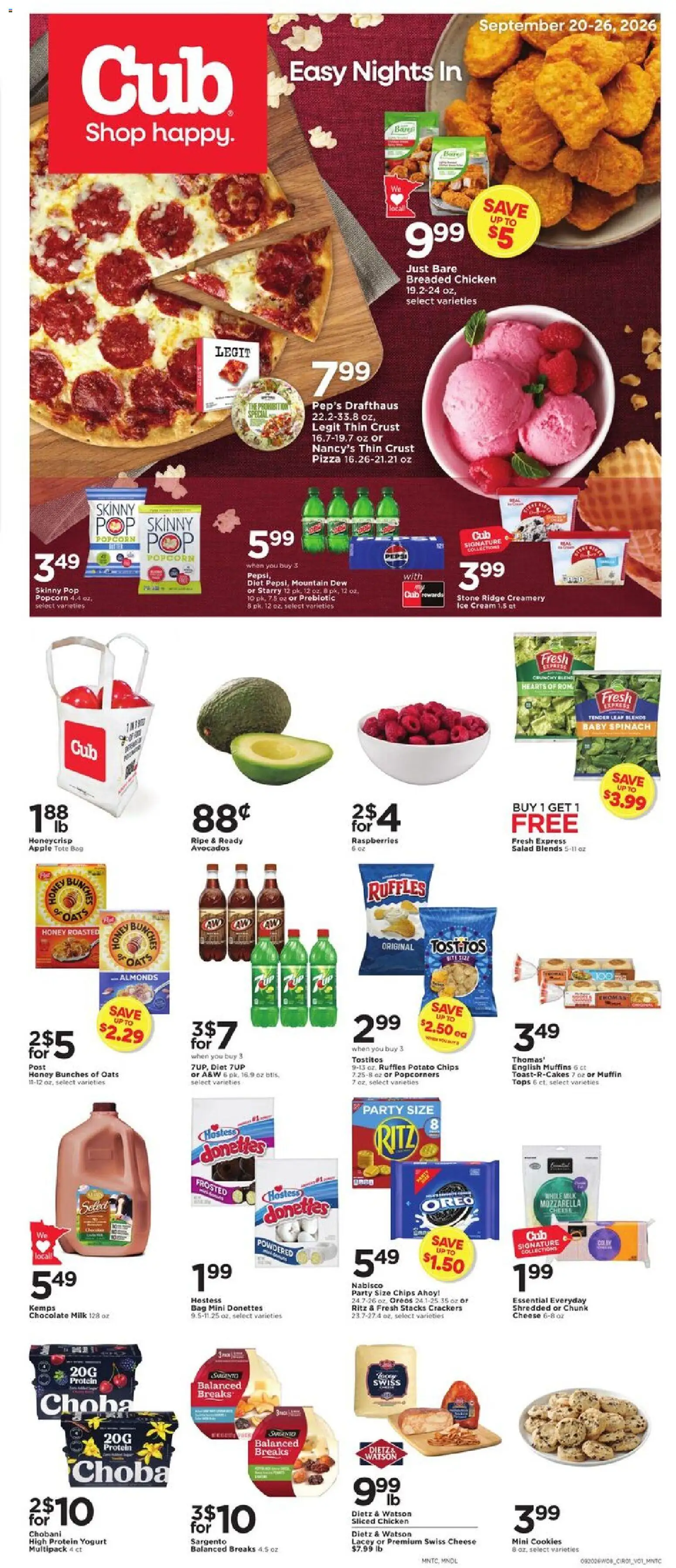 Cub Foods Weekly Ad - valid from 09/20/2026 | Page: 1