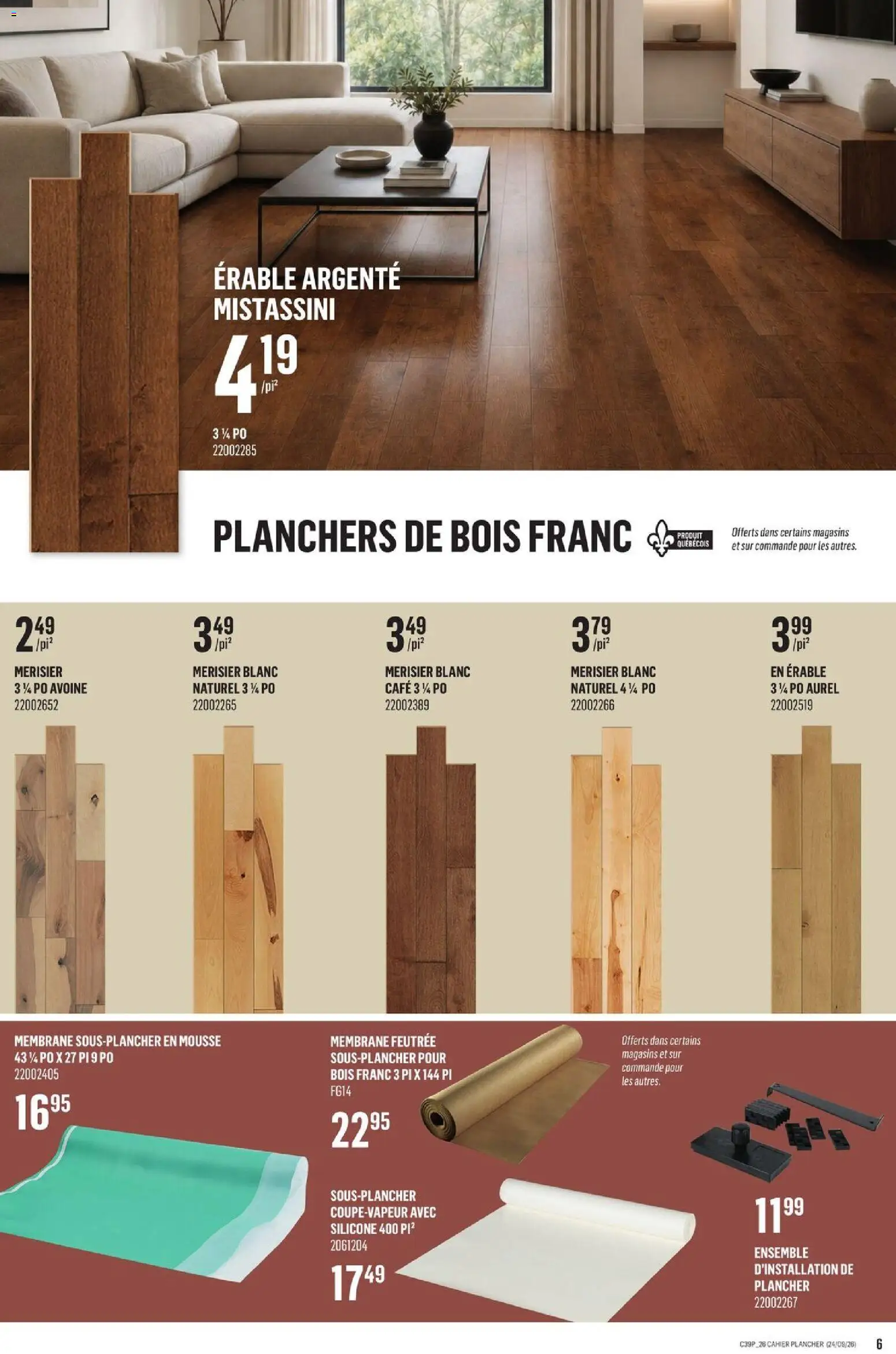 Canac flyer valid from Sep 24, 2026 | Page: 6