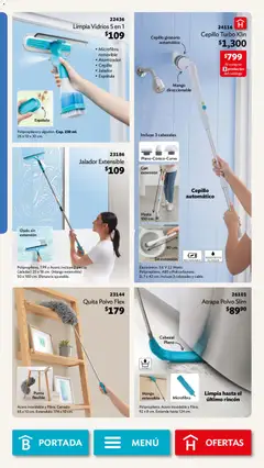 Vista previa de Betterware campaña 8 2026, nuevo folleto de la tienda, válido en México a partir del 03/08/2026 | Página: 98 | Productos: Espátula, Cepillo, Mango, Polvo