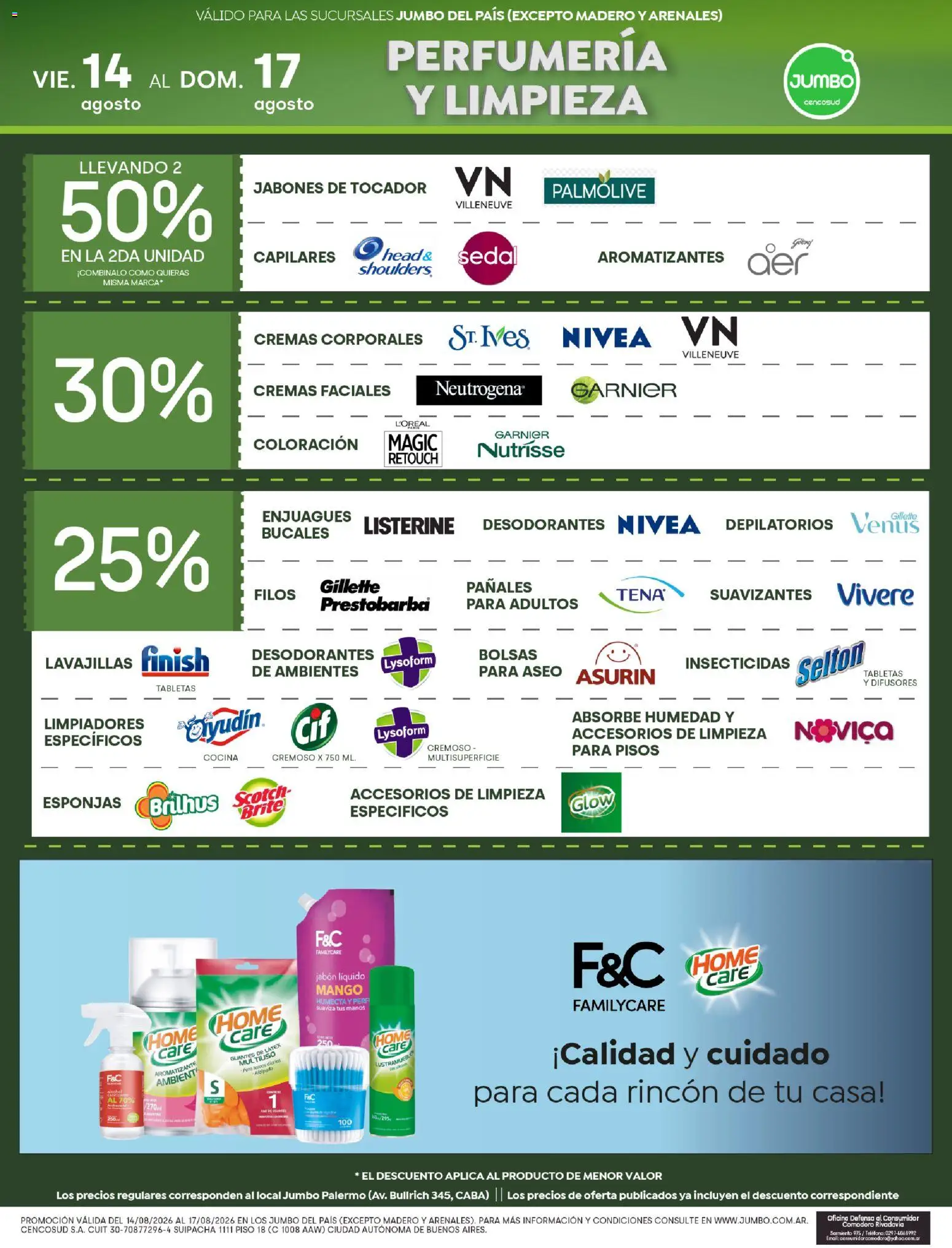 Jumbo - Ofertas | Rosario │ válido desde el 13/08/2026 | Página: 7 | Productos: Cocina, Jabón líquido, Esponjas, Pañales