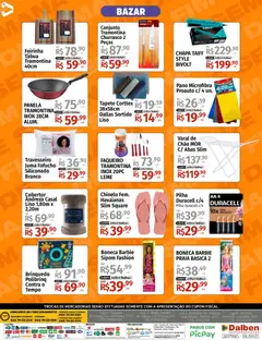 Supermercado Dalben - Ofertas da semana - Pré-Visualização do folheto da loja Supermercado Dalben, válido de 18/09/2026 | Página: 15 | Produtos: Travesseiro, Boneca, Tapete, Tábua