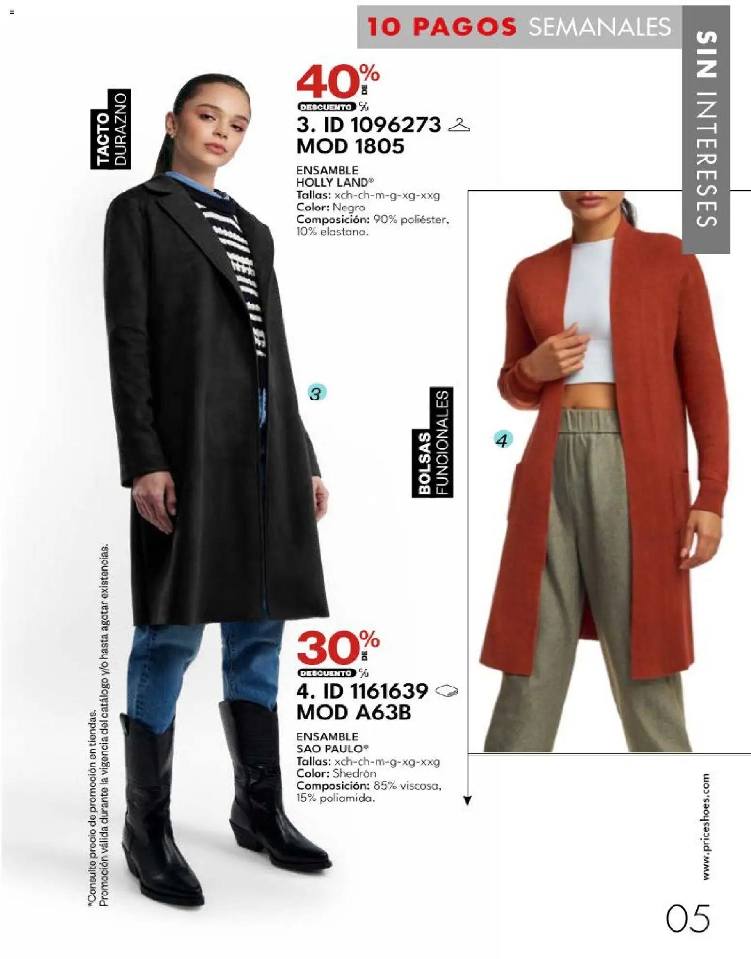 Nuevas ofertas de Price Shoes válidas en toda la República Mexicana desde el 27/10/2026. ¡Encuentra las mejores ofertas en Price Shoes catálogo! | Página: 5