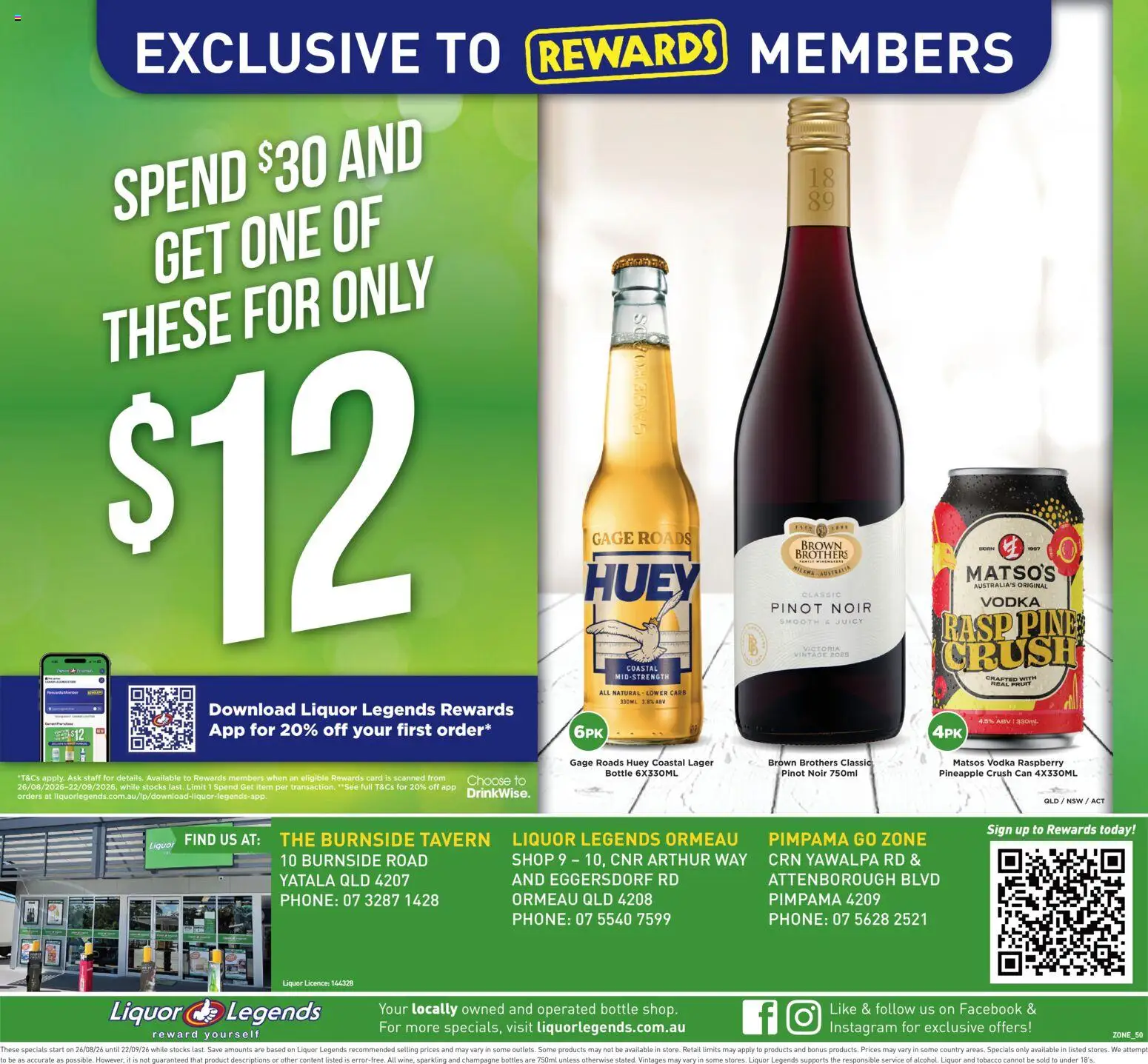 Liquor Legends catalogue - valid from 26/08/2026 | Page: 8 | Products: Pineapple, Vodka, Raspberry, Phone