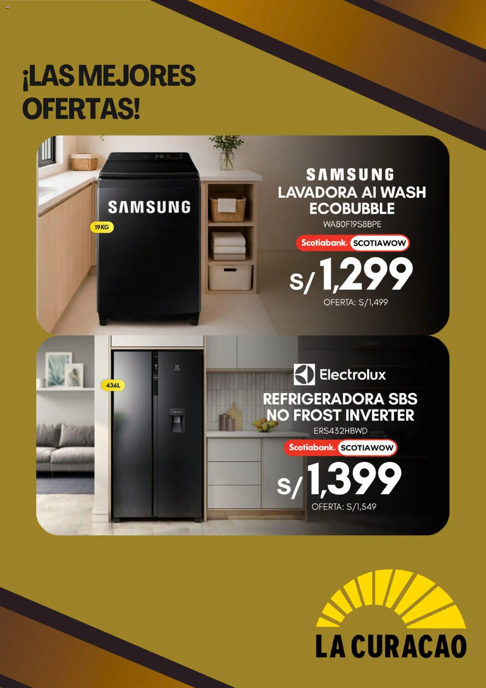 Catálogo La Curacao válido desde 17/07/2026 | Página: 6 | Productos: Lavadora
