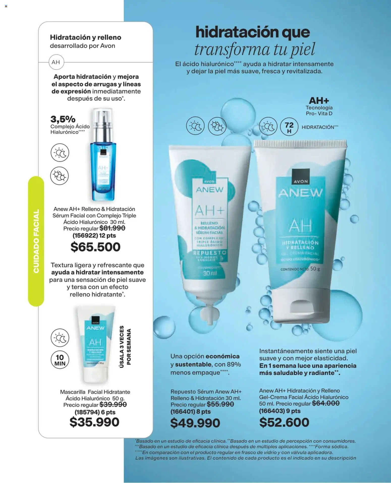 Avon revista - valida desde el 03/08/2026 | Página: 110 | Productos: Frasco, Serum, Mascarilla, Válvula