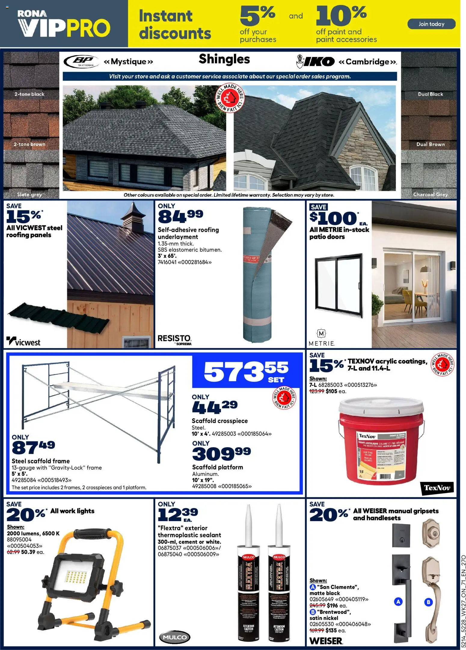 Rona flyer valid from Jul 30, 2026 | Page: 11