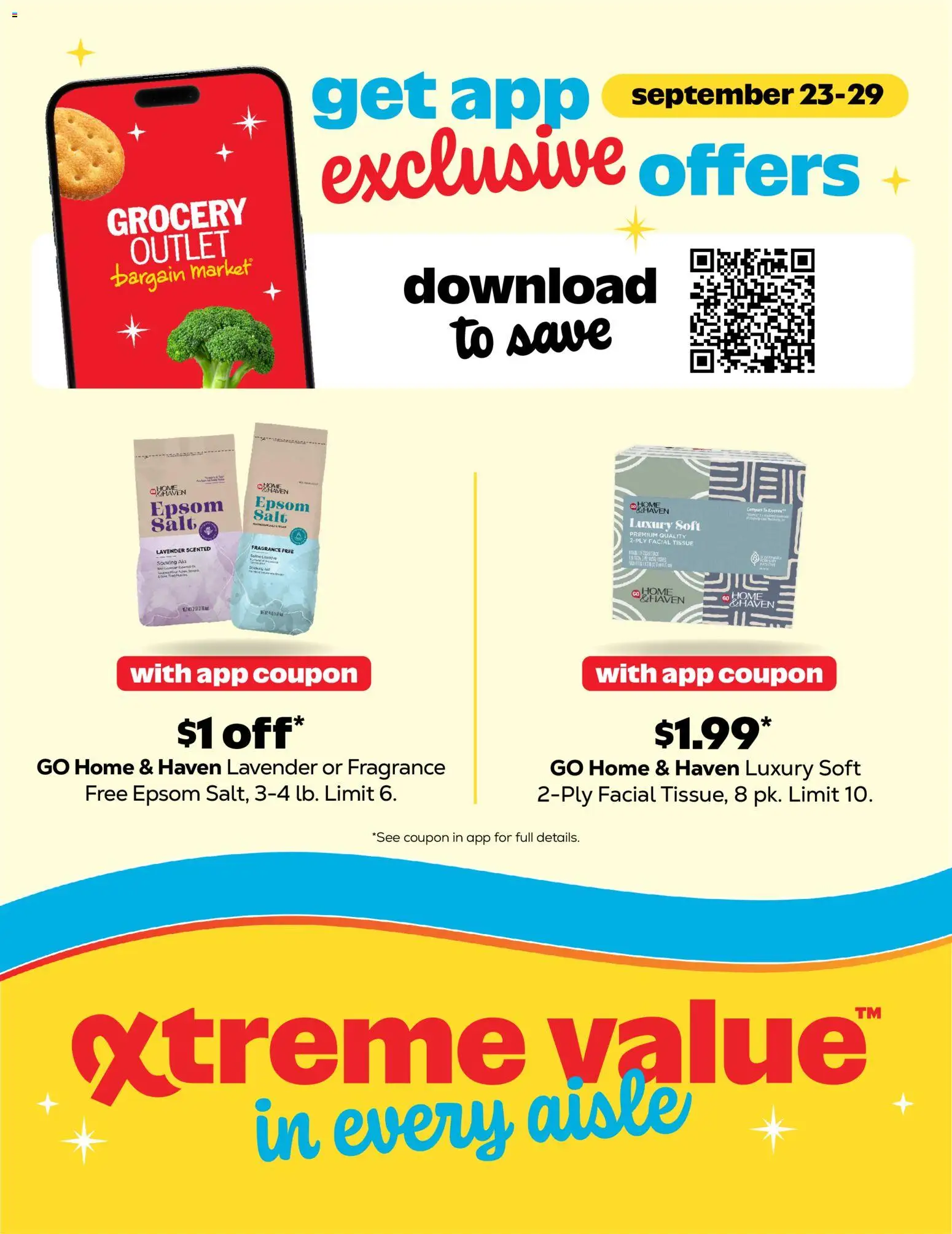 Grocery Outlet Weekly Ad - valid from 09/23/2026 | Page: 5 | Products: Fragrance, Salt