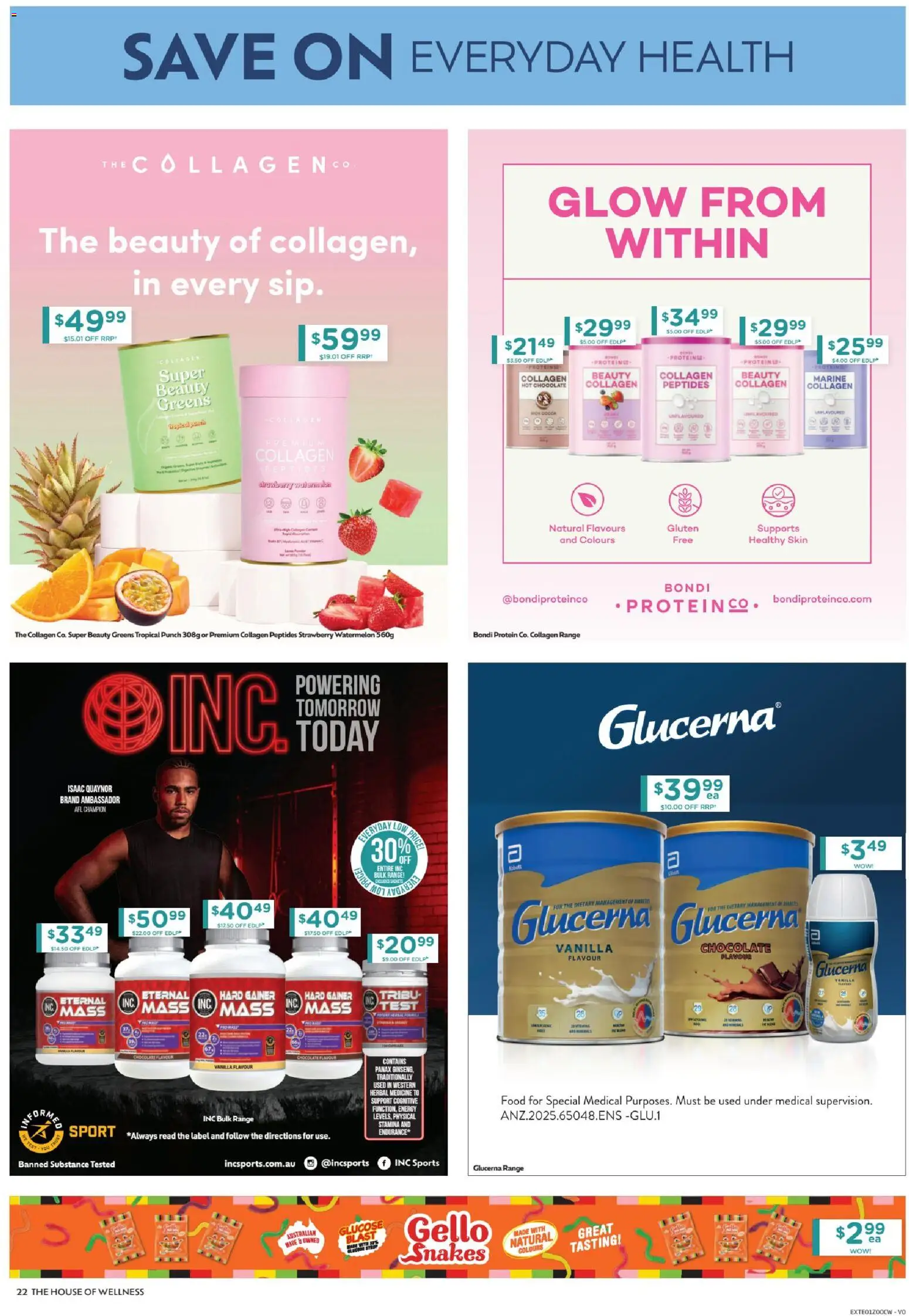 Chemist Warehouse catalogue - valid from 09/07/2026 | Page: 22 | Products: Chocolate, Greens, Collagen, Herbal