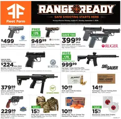Preview of Mills Fleet Farm weekly ads valid from 08/31/2026