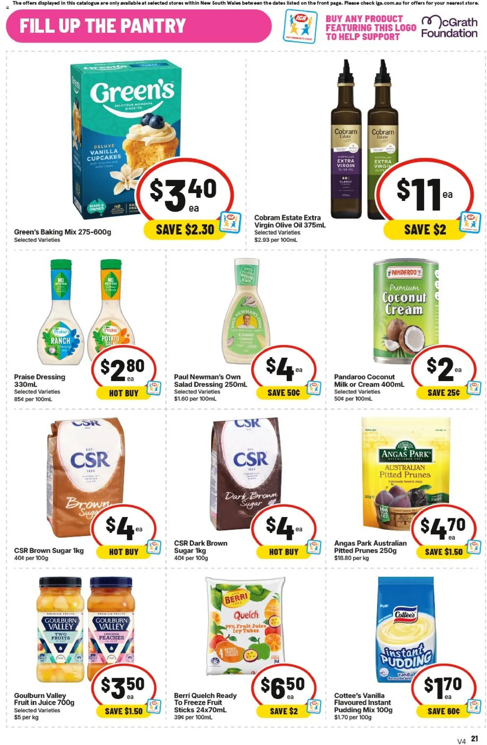 IGA catalogue - valid from 23/09/2026 | Page: 29 | Products: Juice, Fruit, Vanilla, Prunes