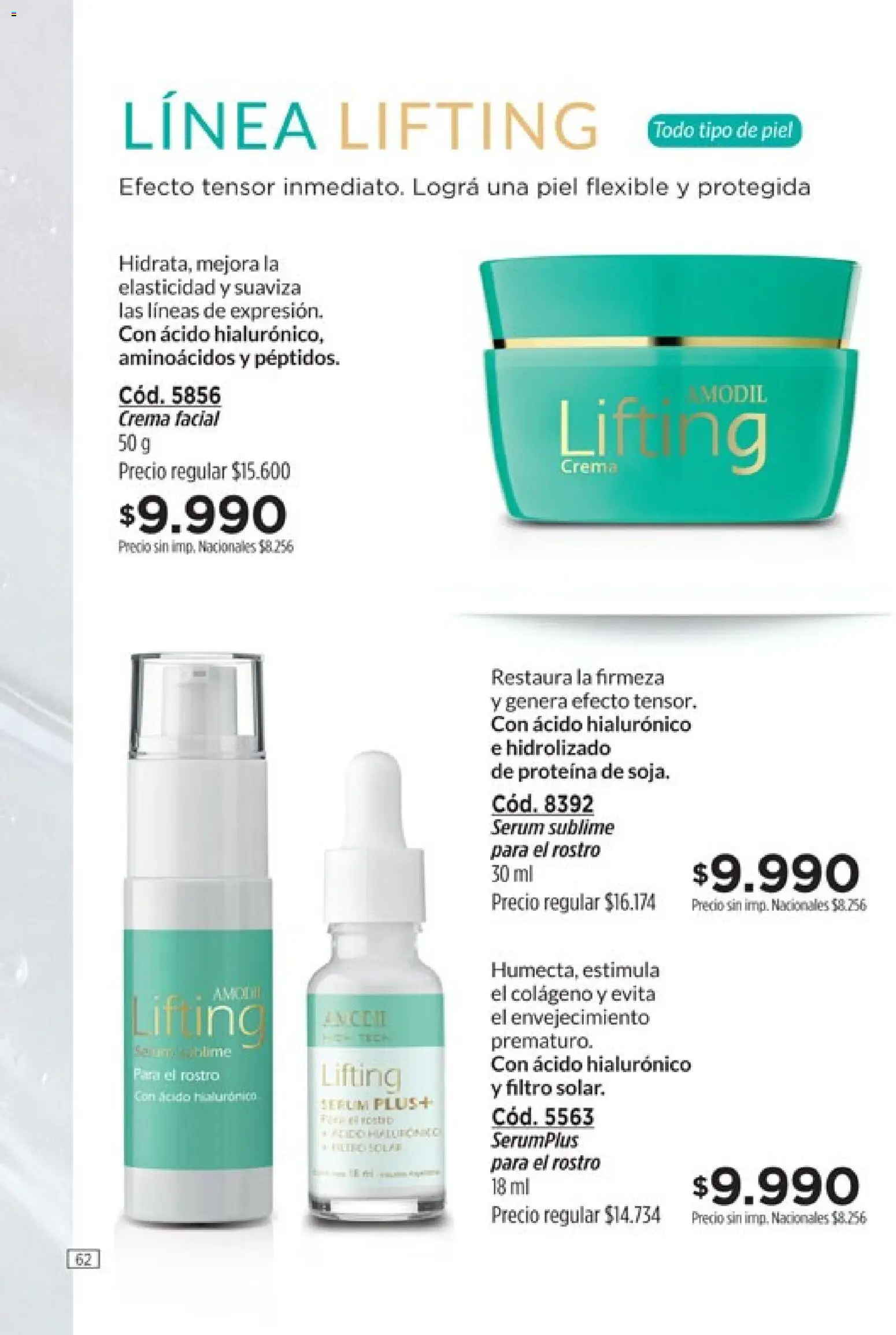 Amodil - Campaña 11 │ válido desde el 01.07.2026 | Página: 62 | Productos: Flexible, Serum, Crema