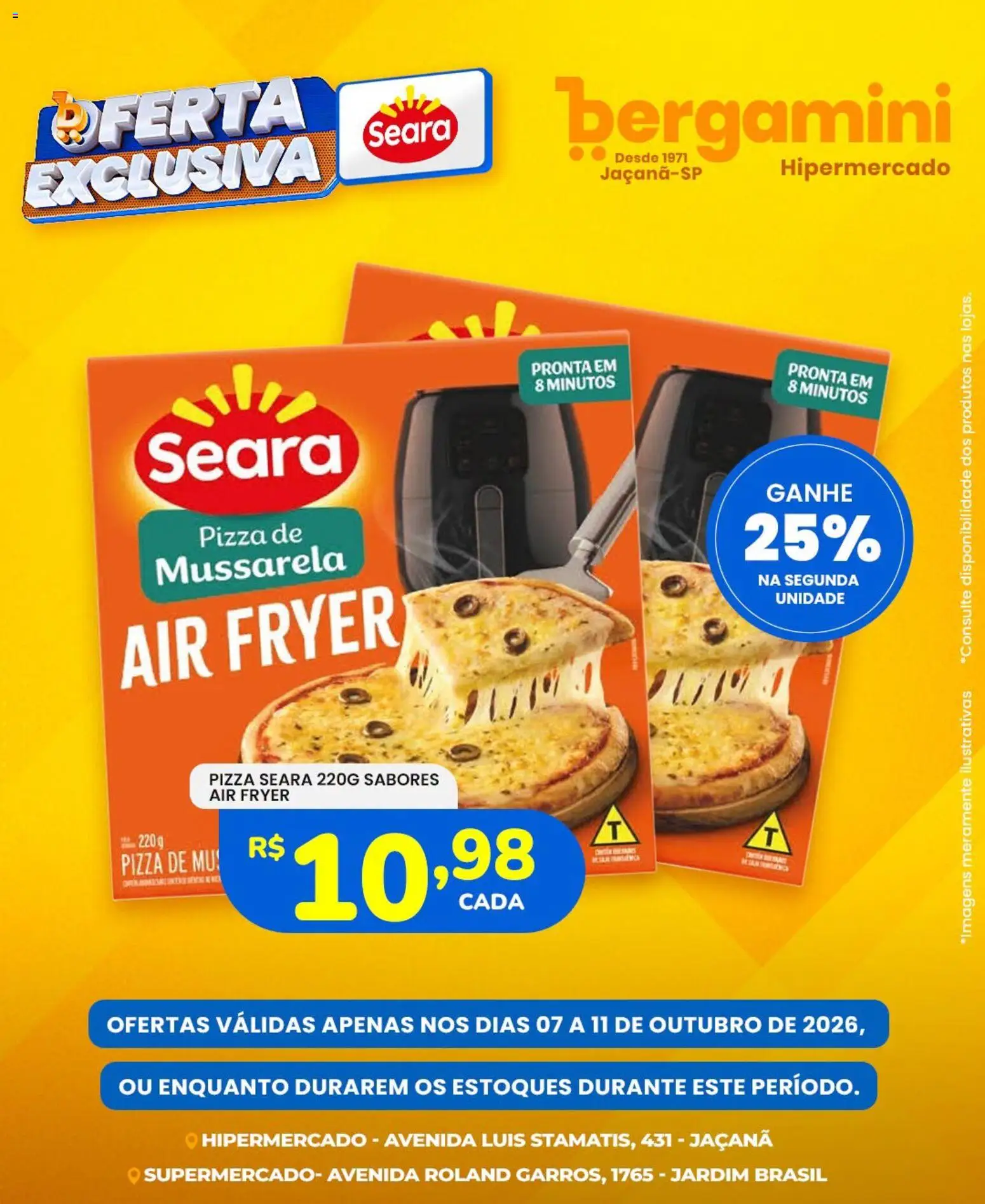 Supermercado Bergamini Folheto - válido de 07/10/2026 | Página: 1