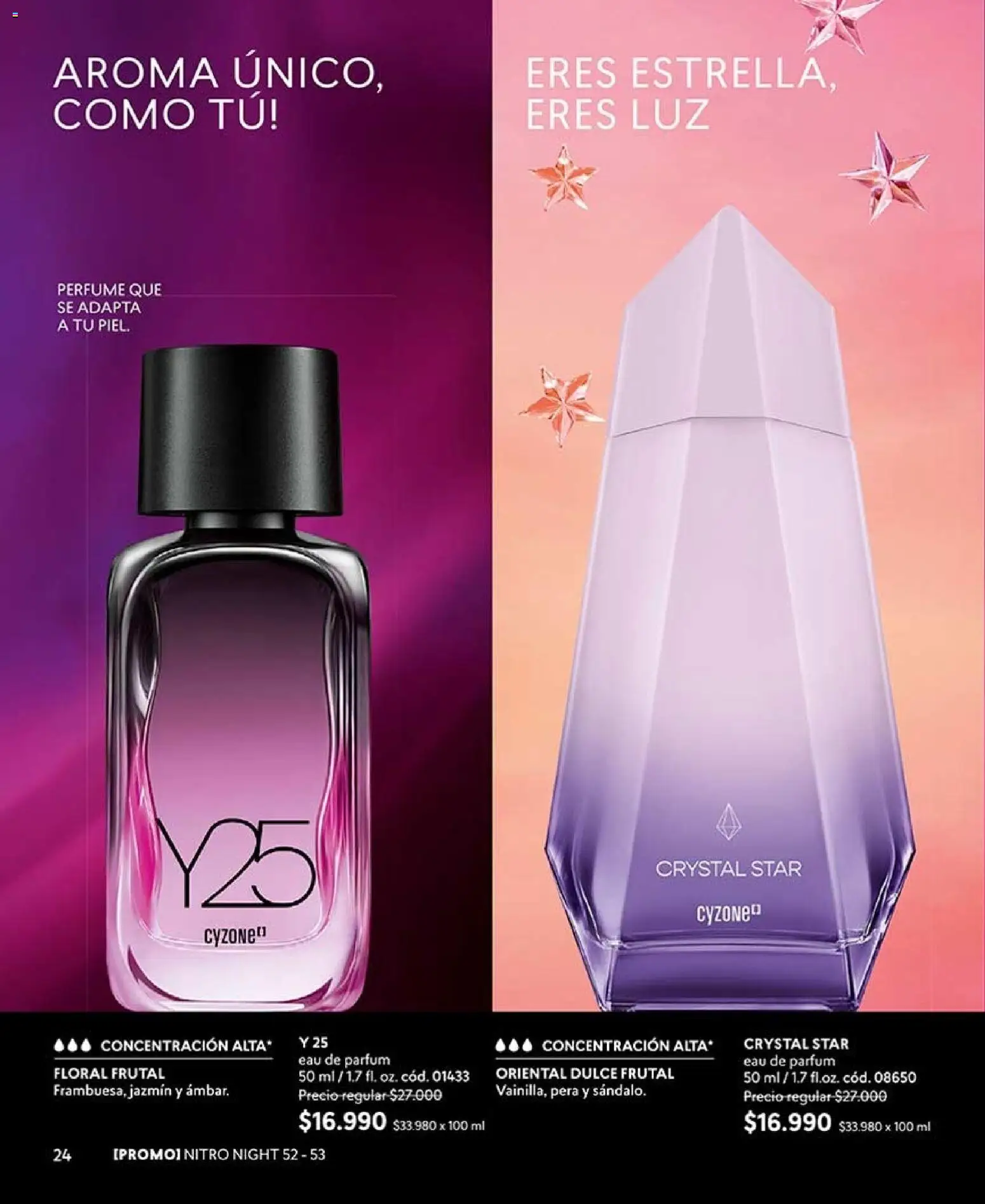 Catálogo CyZone Campaña 15 │ válido desde el 06.09.2026 | Página: 24 | Productos: Perfume, Pera