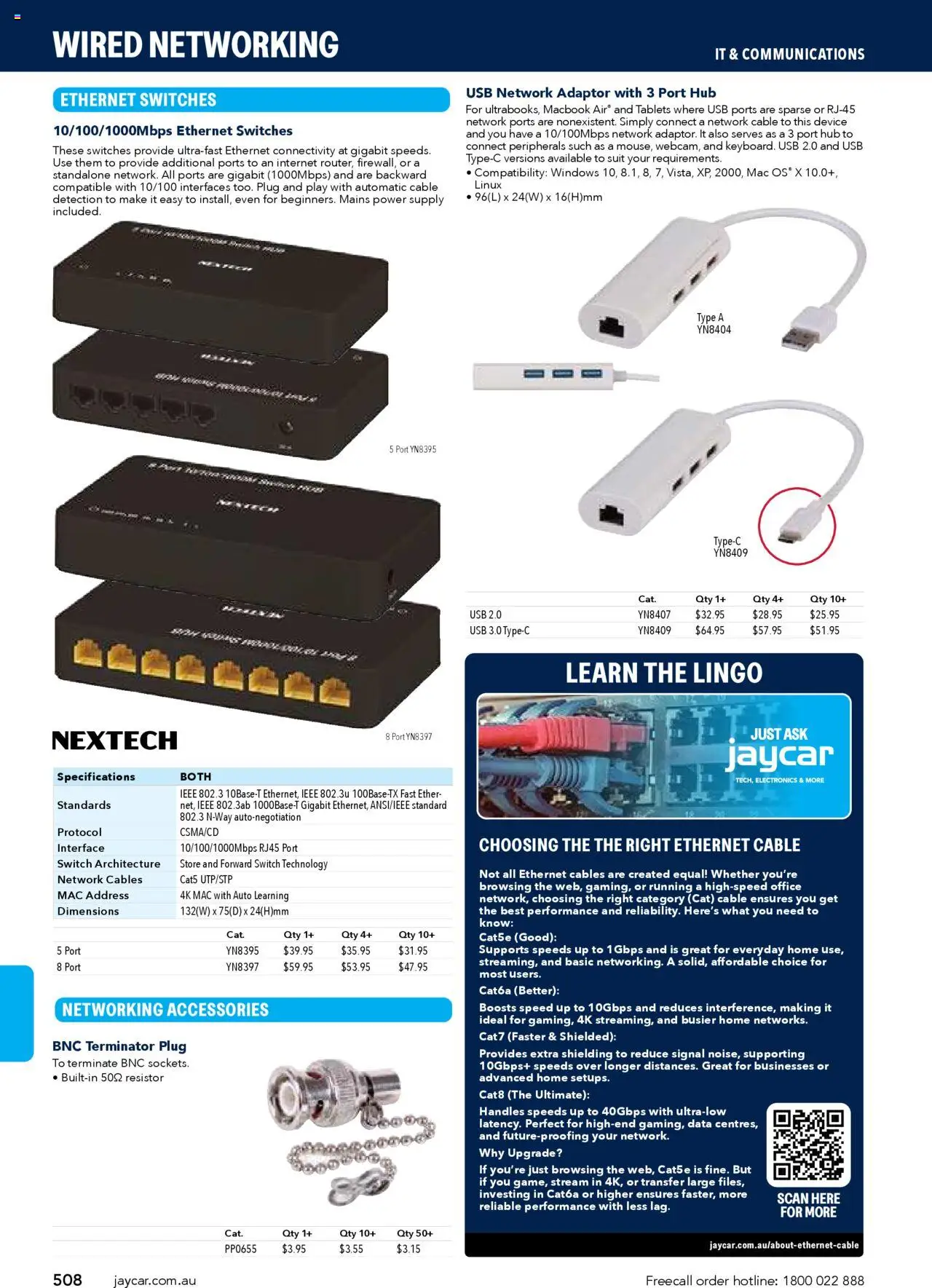 Jaycar catalogue - valid from 09/07/2025 | Page: 508 | Products: Suit, Accessories, Cable, Usb