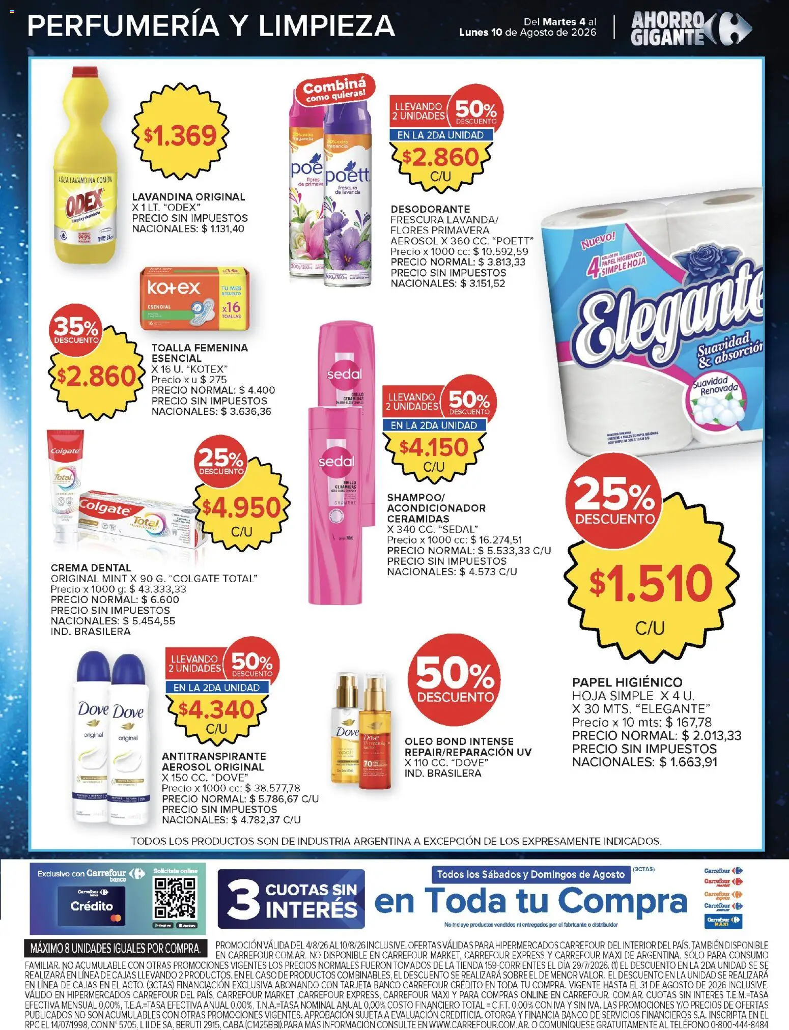 Carrefour ofertas │ válido desde el 04/08/2026 | Página: 15