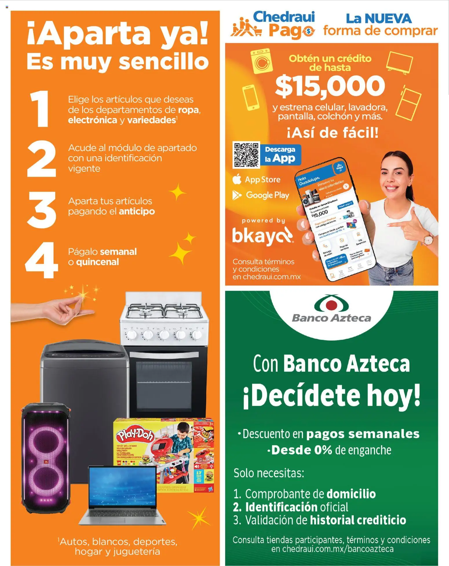Nuevas ofertas de Chedraui válidas en toda la República Mexicana desde el 01/09/2026. ¡Encuentra las mejores ofertas en Chedraui Apártalo así de fácil y cumple tus deseos! | Página: 2 | Productos: Colchón, Banco, Té