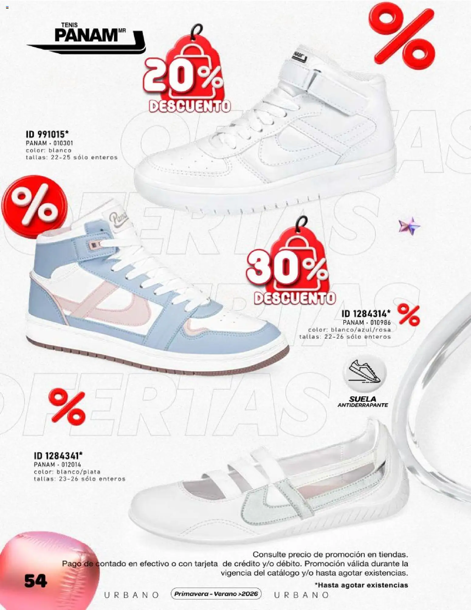 Nuevas ofertas de Price Shoes válidas en toda la República Mexicana desde el 03/07/2026. ¡Encuentra las mejores ofertas en Price Shoes catálogo Oportunidades Urbano! | Página: 54 | Productos: Tenis