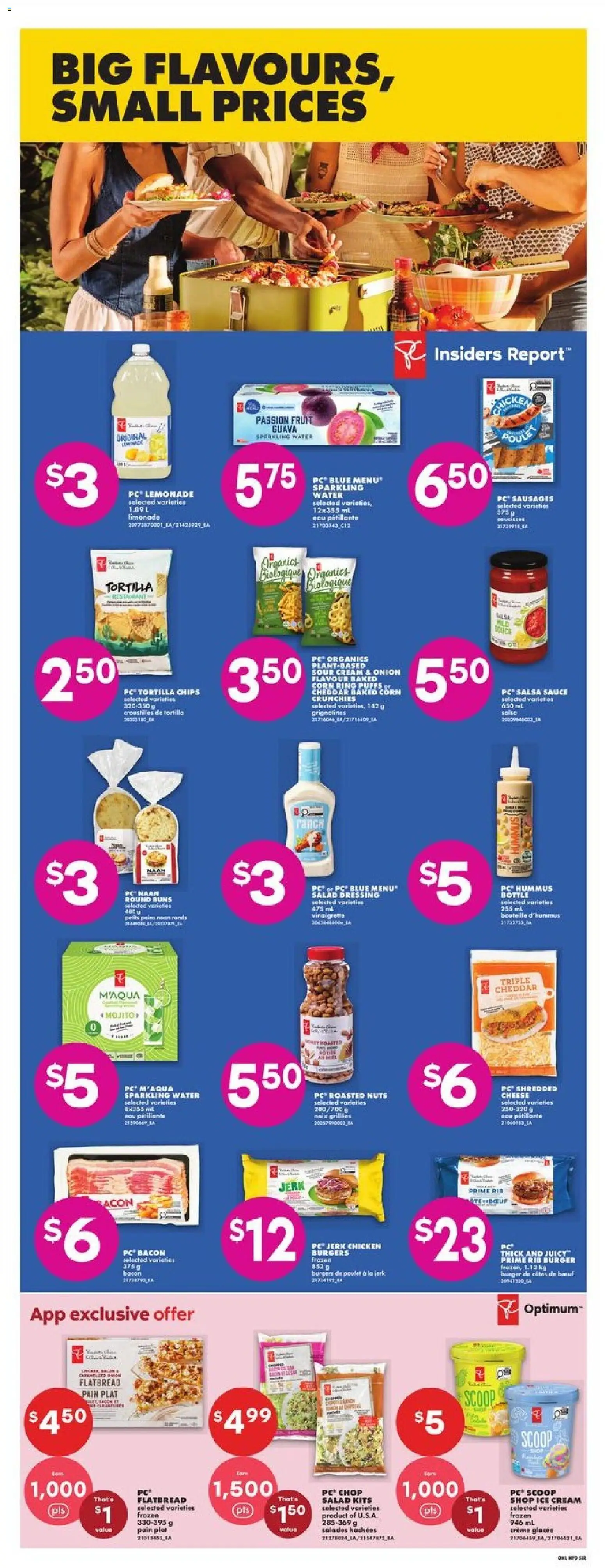 No Frills flyer valid from 14.05.2026 | Page: 15 | Products: Ice cream, Salad, PC, Cheese