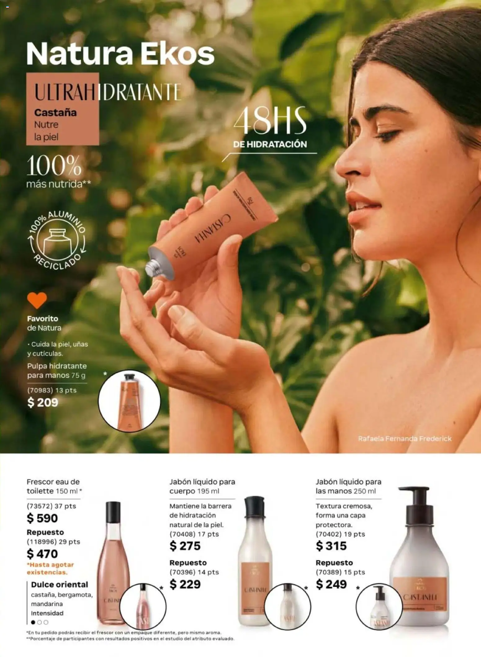 Nuevas ofertas de Natura válidas en toda la República Mexicana desde el 10/07/2026. ¡Encuentra las mejores ofertas en Natura campaña 11 2026! | Página: 103 | Productos: Jabón líquido, Dulce, Jabón