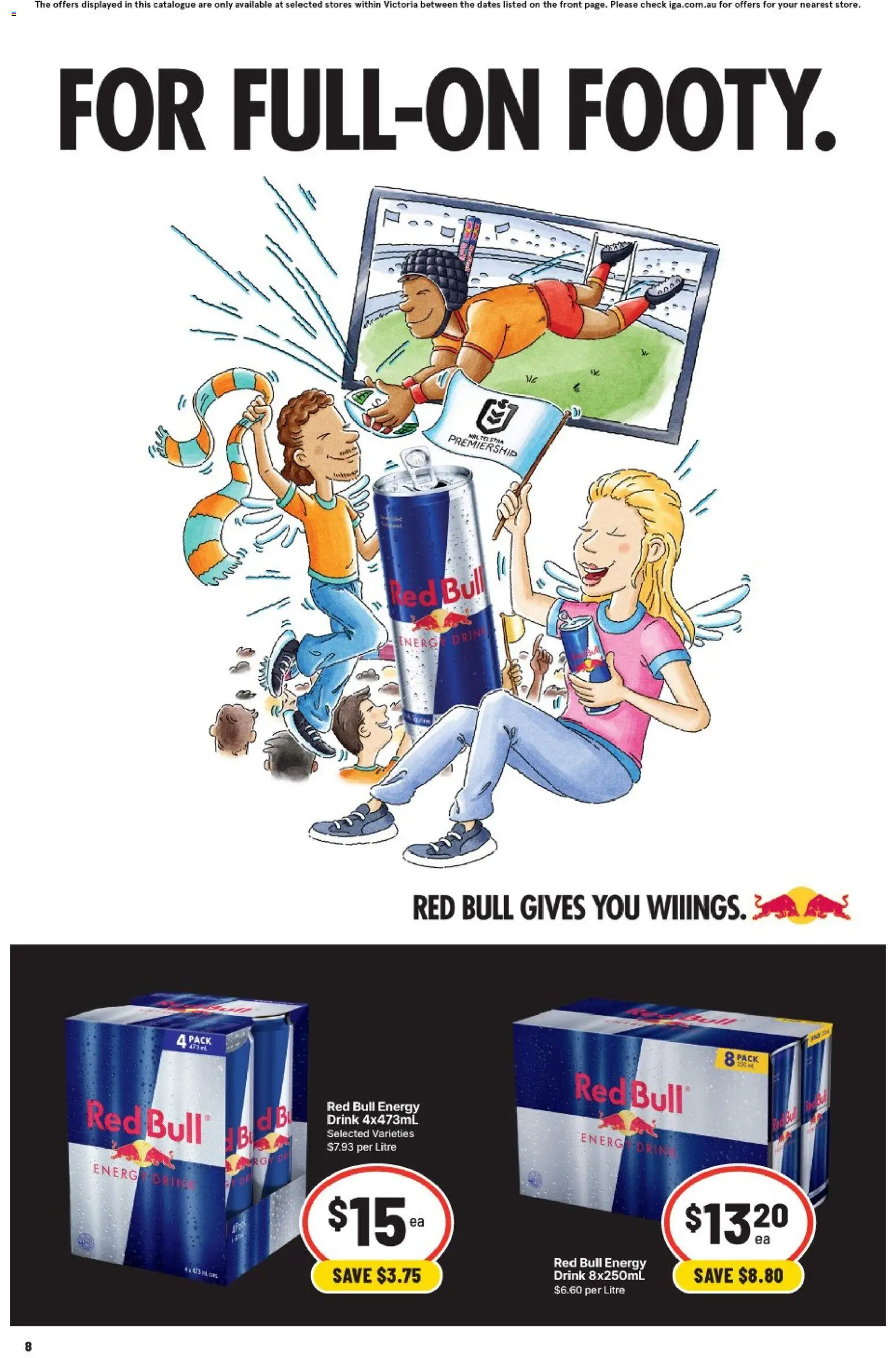 IGA catalogue - valid from 30/09/2026 | Page: 7 | Products: Energy drink, Red Bull
