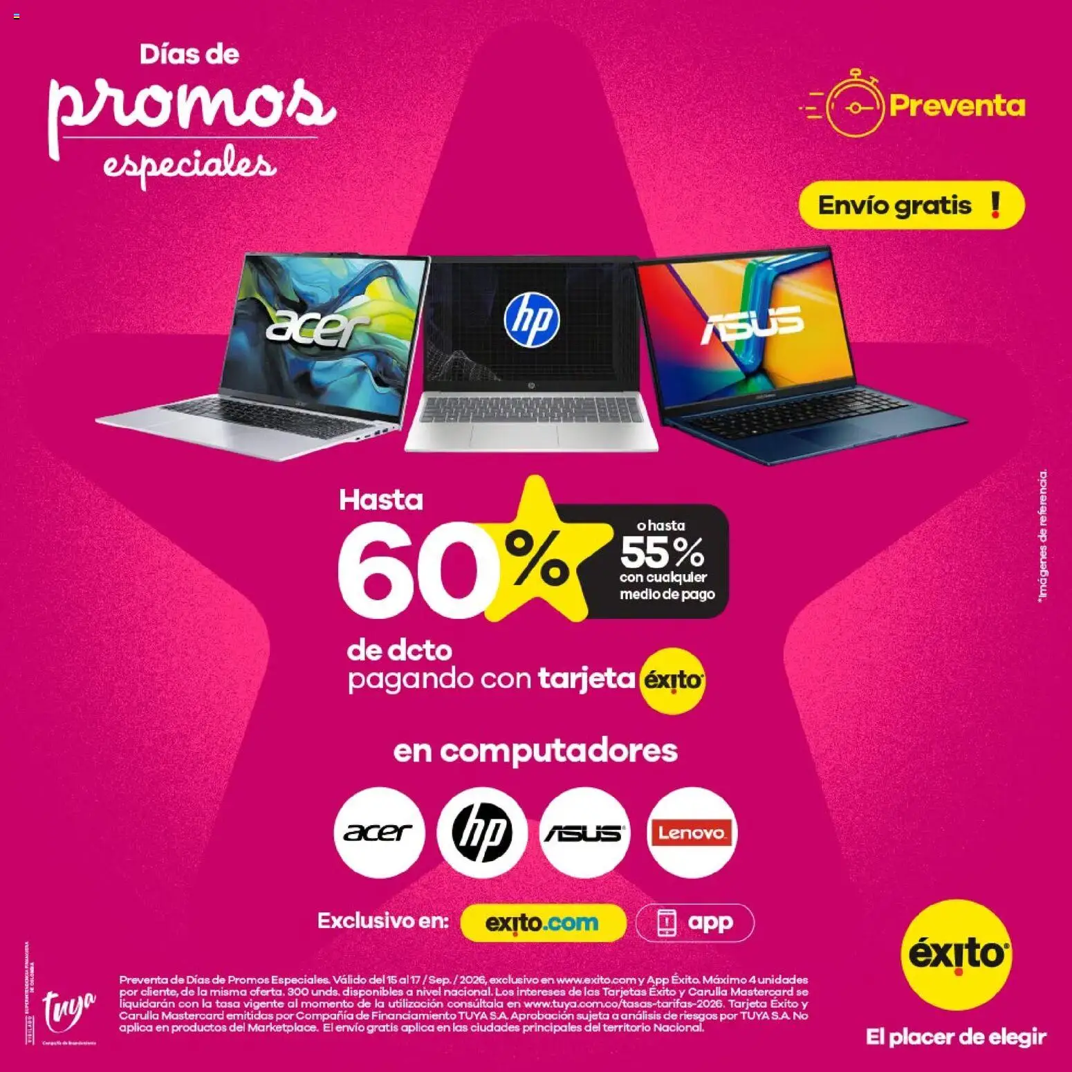 Éxito revista - valida desde el 15/09/2026 | Página: 3 | Productos: Tuya