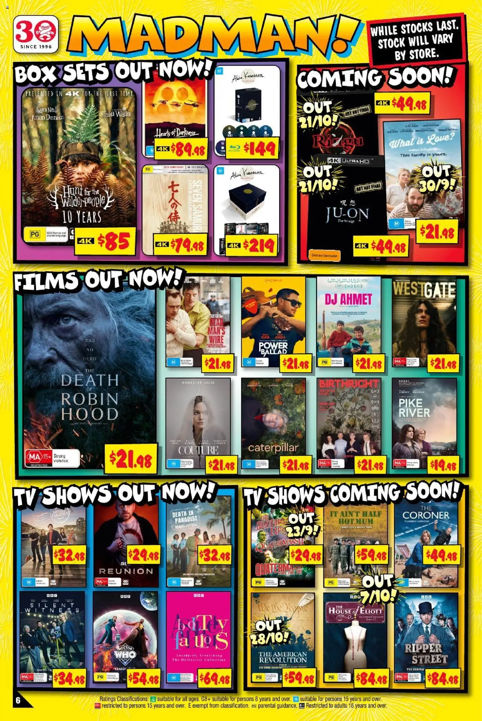 JB Hi-Fi catalogue - valid from 17/09/2026 | Page: 6 | Products: Box, Tv