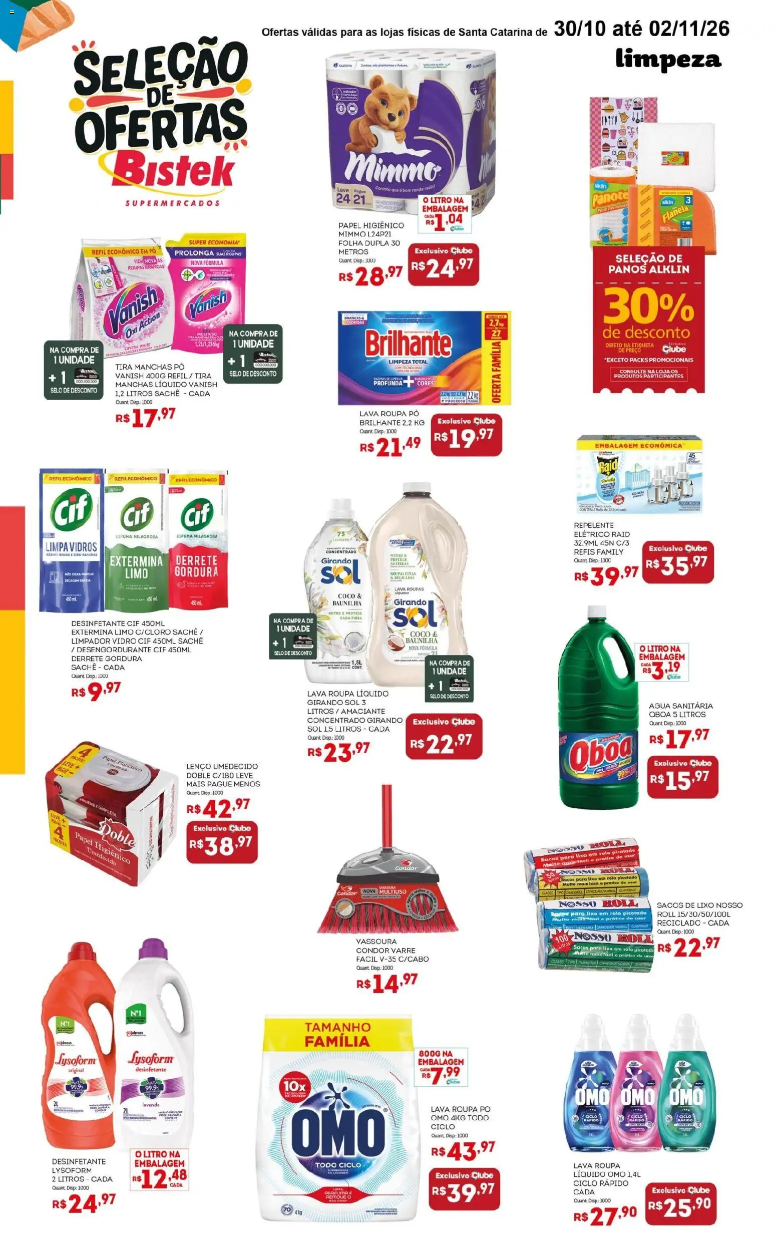 Bistek Supermercados Folheto - válido de 30/10/2026 | Página: 4
