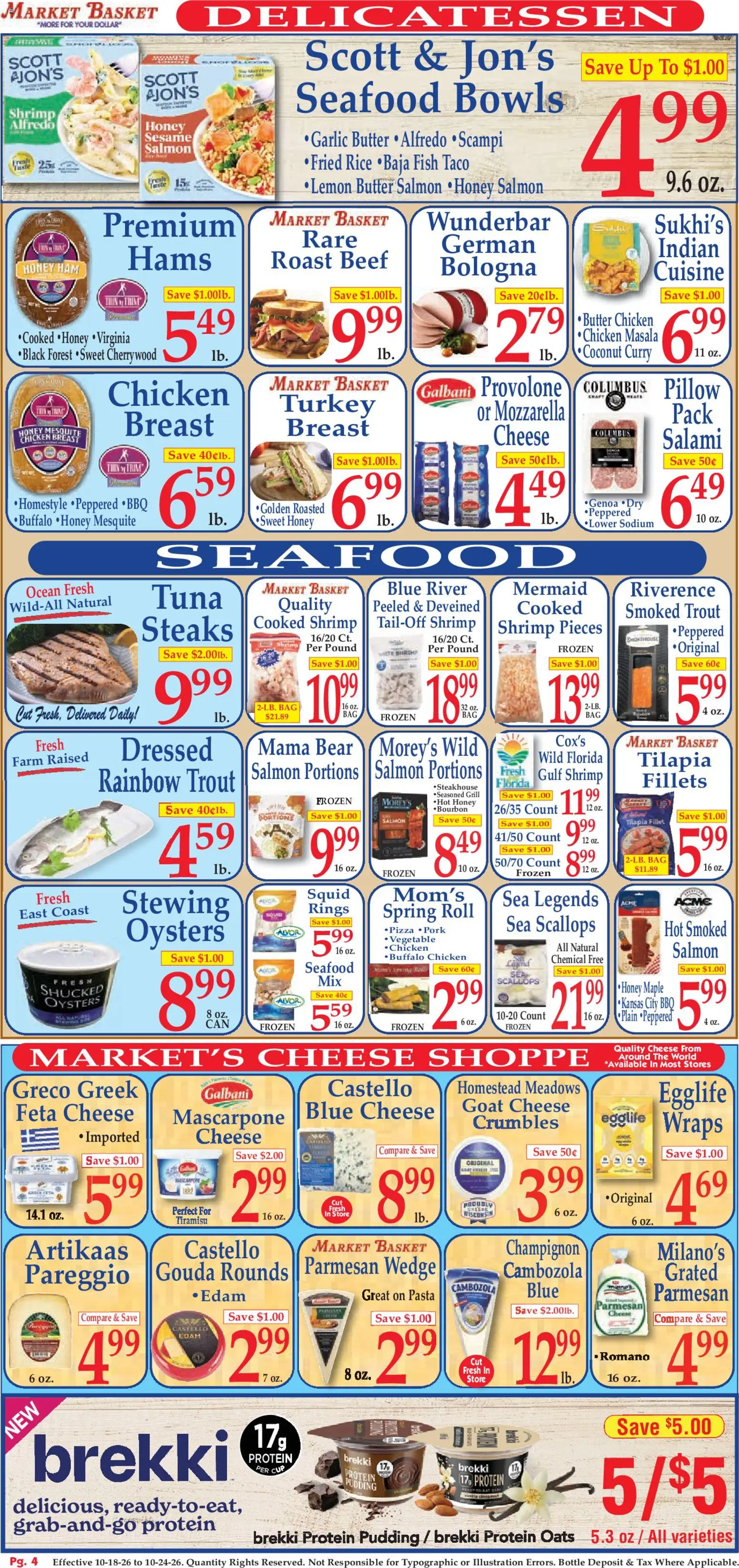 Market Basket Ad - valid from 10/18/2026 | Page: 4