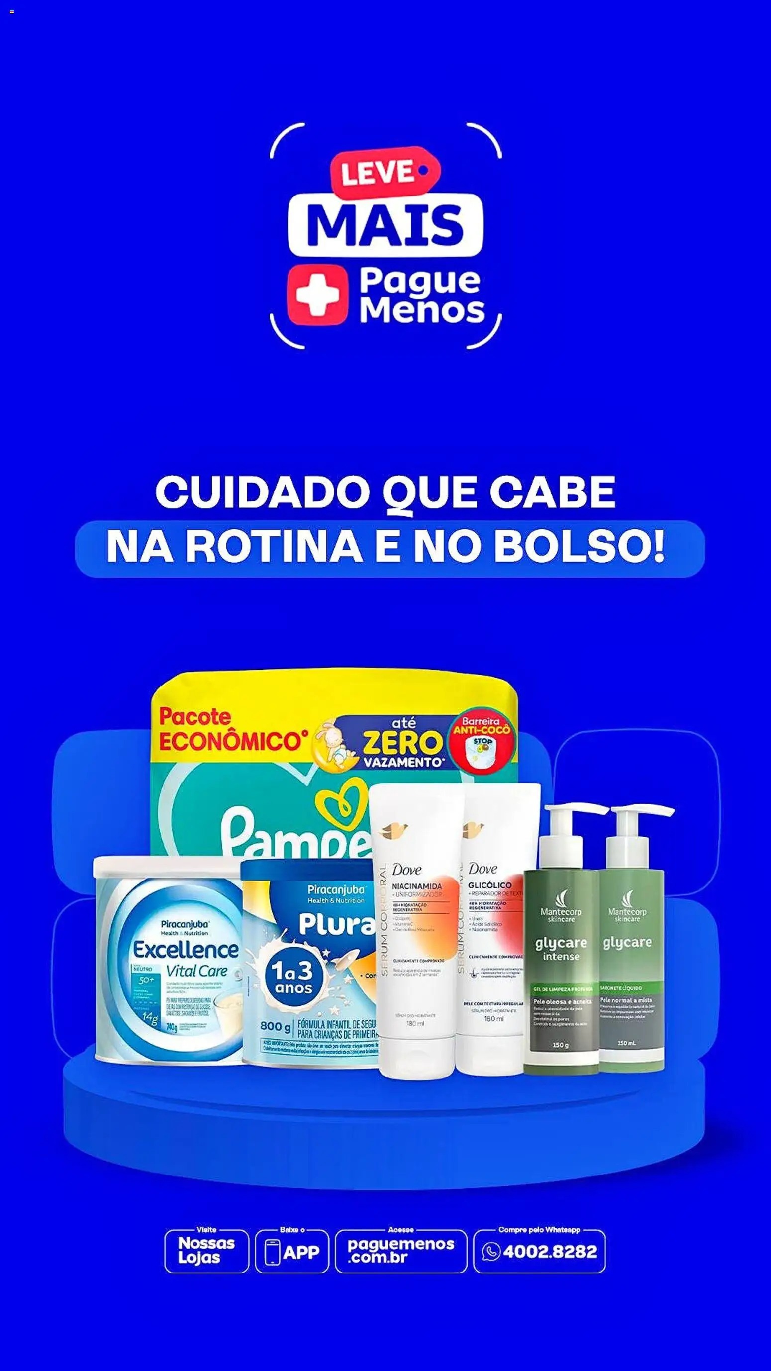 Pague Menos Folheto - válido de 17/08/2026 | Página: 1