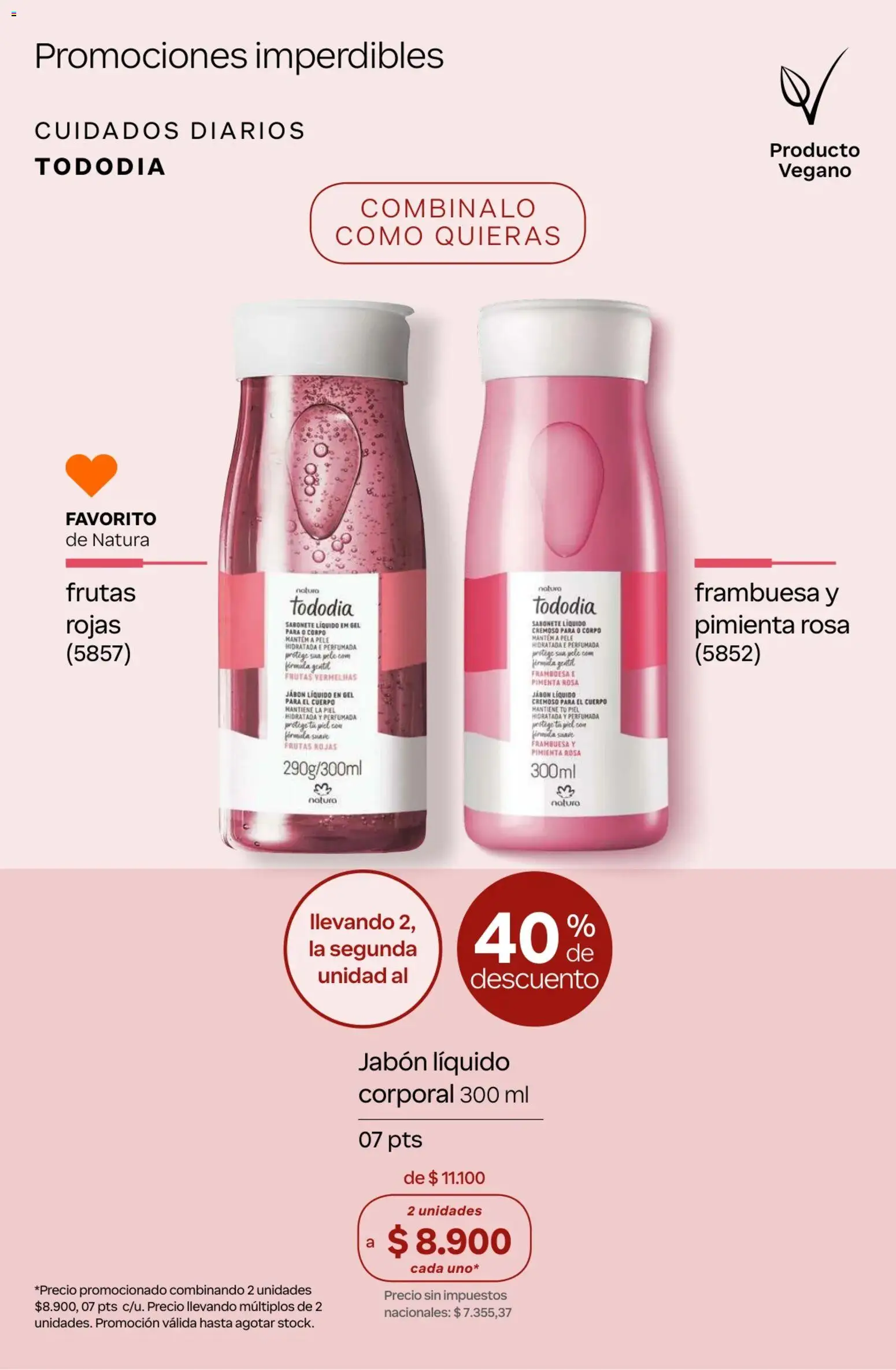 Catálogo Natura Ciclo 7 │ válido desde el 06.05.2026 | Página: 38 | Productos: Jabón líquido, Jabón, Pimienta
