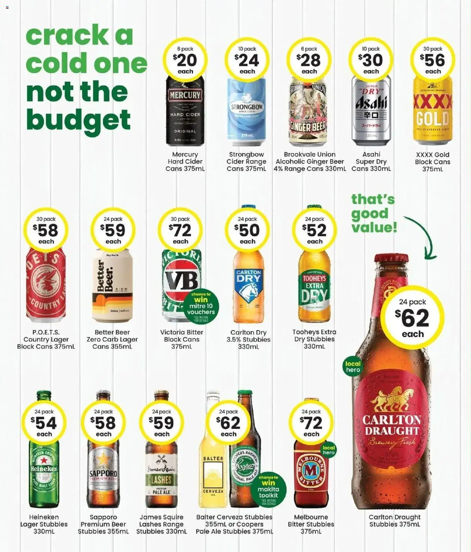 The Bottle-O catalogue - valid from 06/07/2026 | Page: 4 | Products: Ginger, Beer