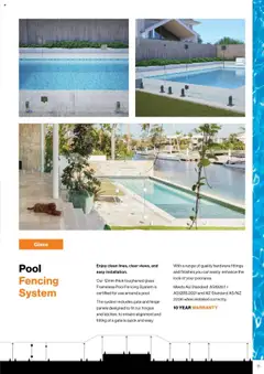 Preview of Bunnings Warehouse - Protectoral Aluminium and Glass Fencing Brochure - valid from 22.09.2025 | Page: 11