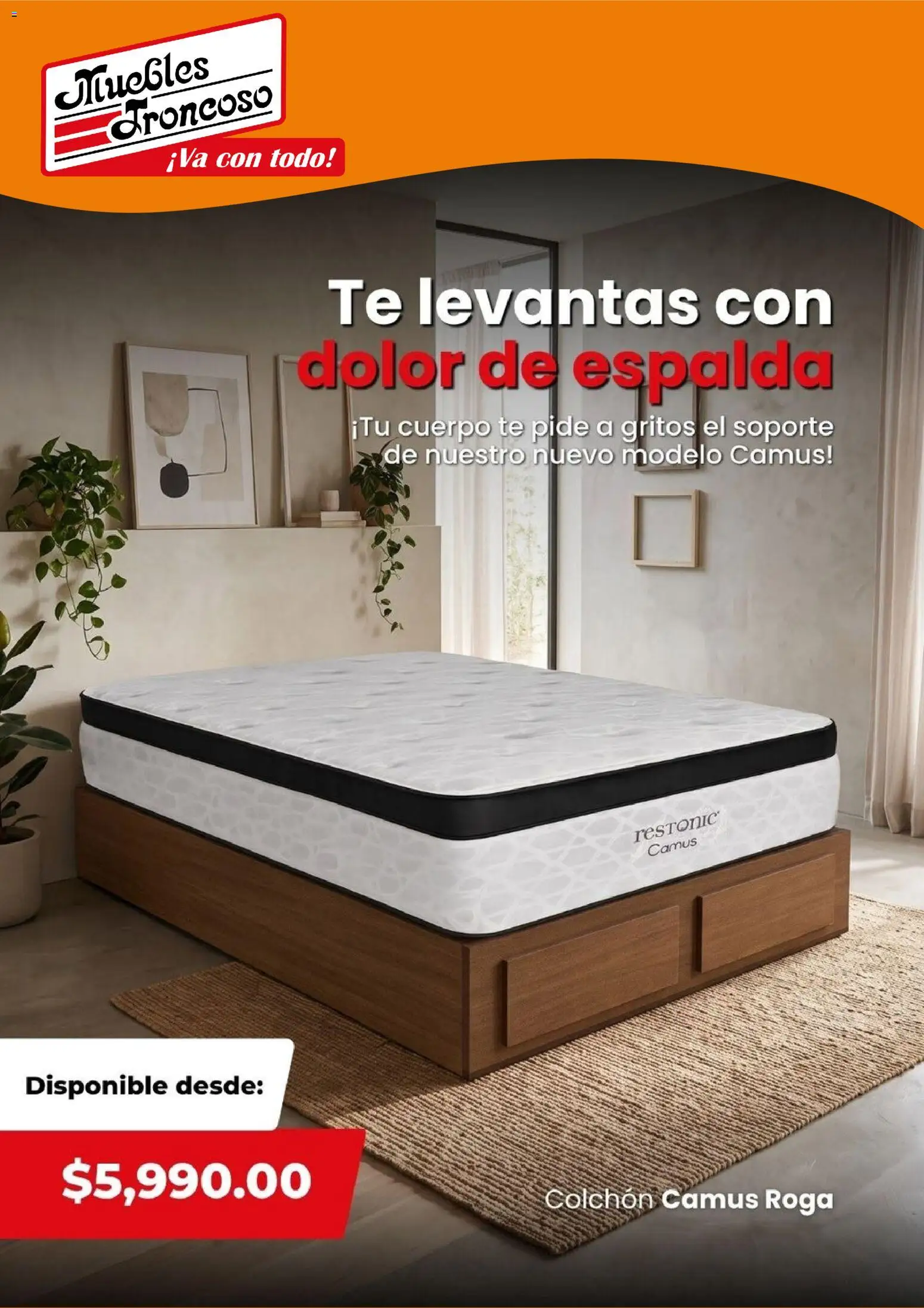Nuevas ofertas de Muebles Troncoso válidas en toda la República Mexicana desde el 28/10/2026. ¡Encuentra las mejores ofertas en Muebles Troncoso catálogo! | Página: 2