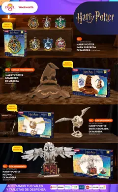 Vista previa de Del Sol y Woolworth catálogo El Castillo del Juguete, nuevo folleto de la tienda, válido en México a partir del 01/10/2026 | Página: 123 | Productos: Sombrero, Imán, Despensa