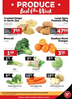 Gilmours catalogue preview  - valid from 20 Jul 2026