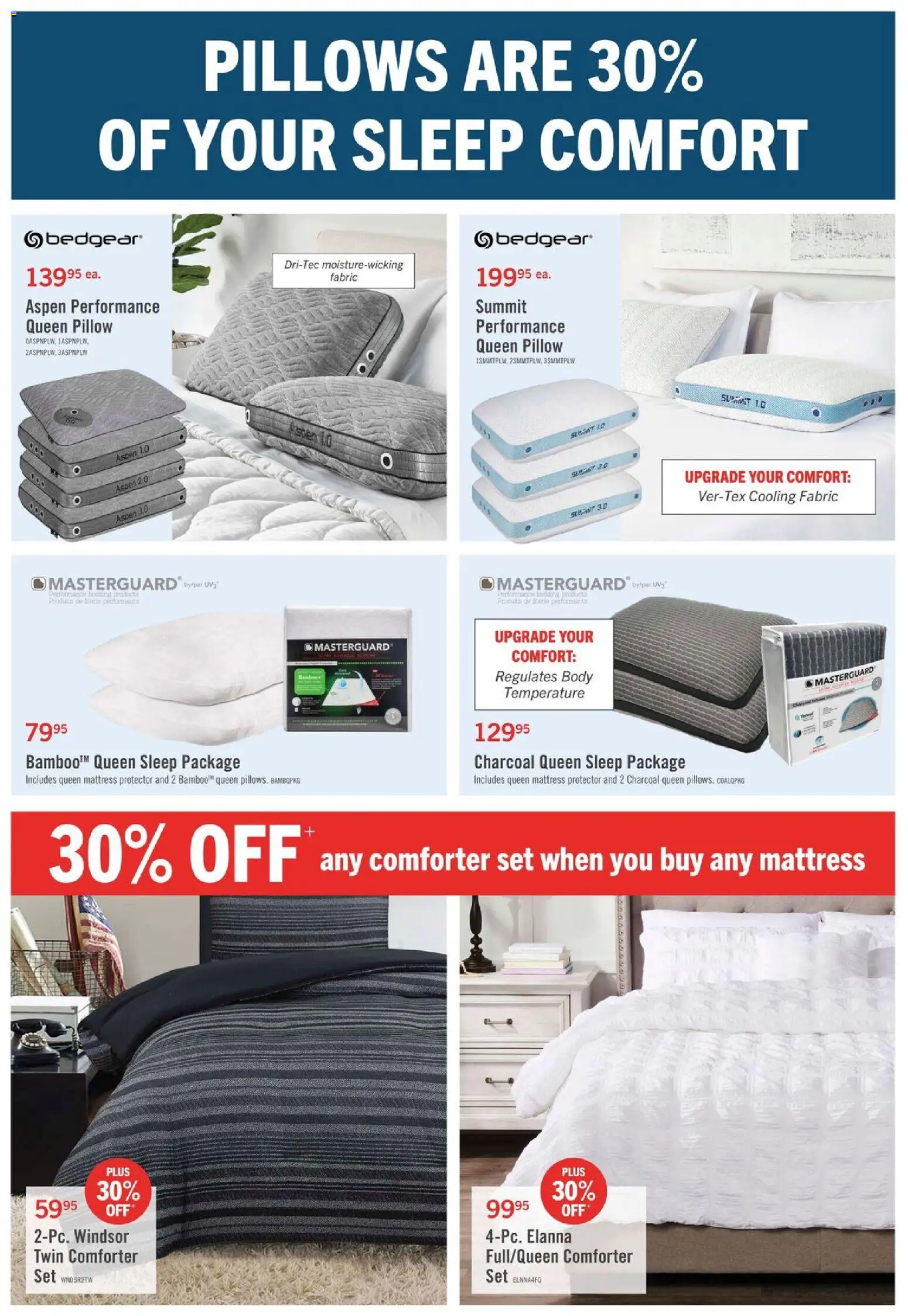 The Brick flyer valid from Aug 13, 2026 | Page: 6 | Products: Mattress, Pillow, Charcoal