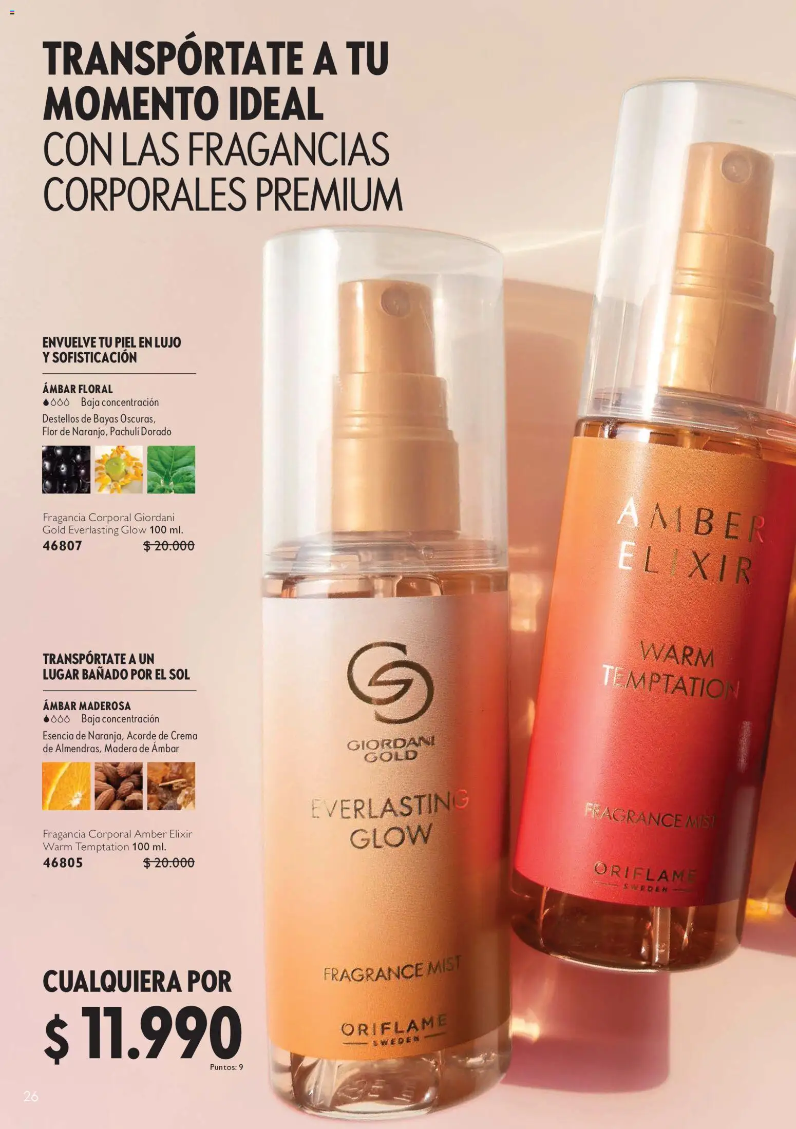 Oriflame Ofertas │ válido desde el 21.08.2026 | Página: 26 | Productos: Fragancia, Crema