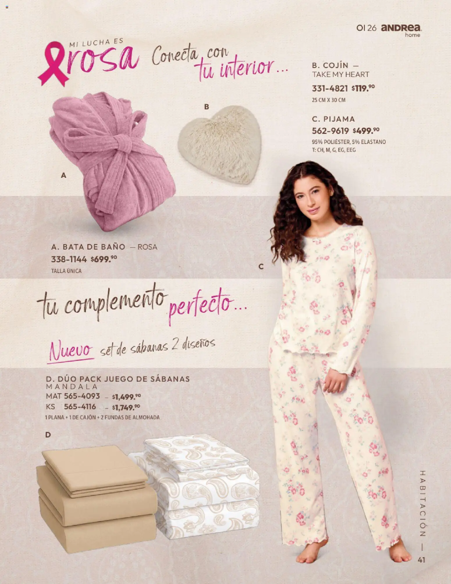 Nuevas ofertas de Andrea válidas en toda la República Mexicana desde el 01/09/2026. ¡Encuentra las mejores ofertas en Andrea catálogo Home! | Página: 41