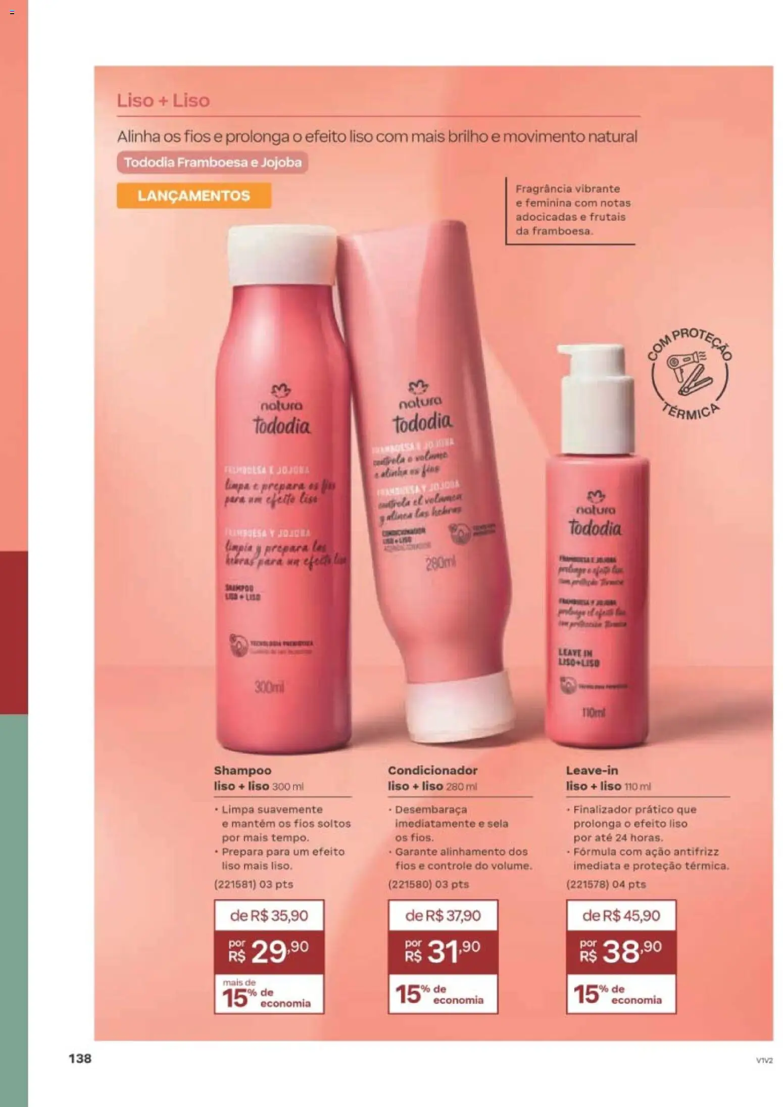 Natura Folheto - válido de 10/08/2026 | Página: 141 | Produtos: Shampoo, Fragrância, Condicionador