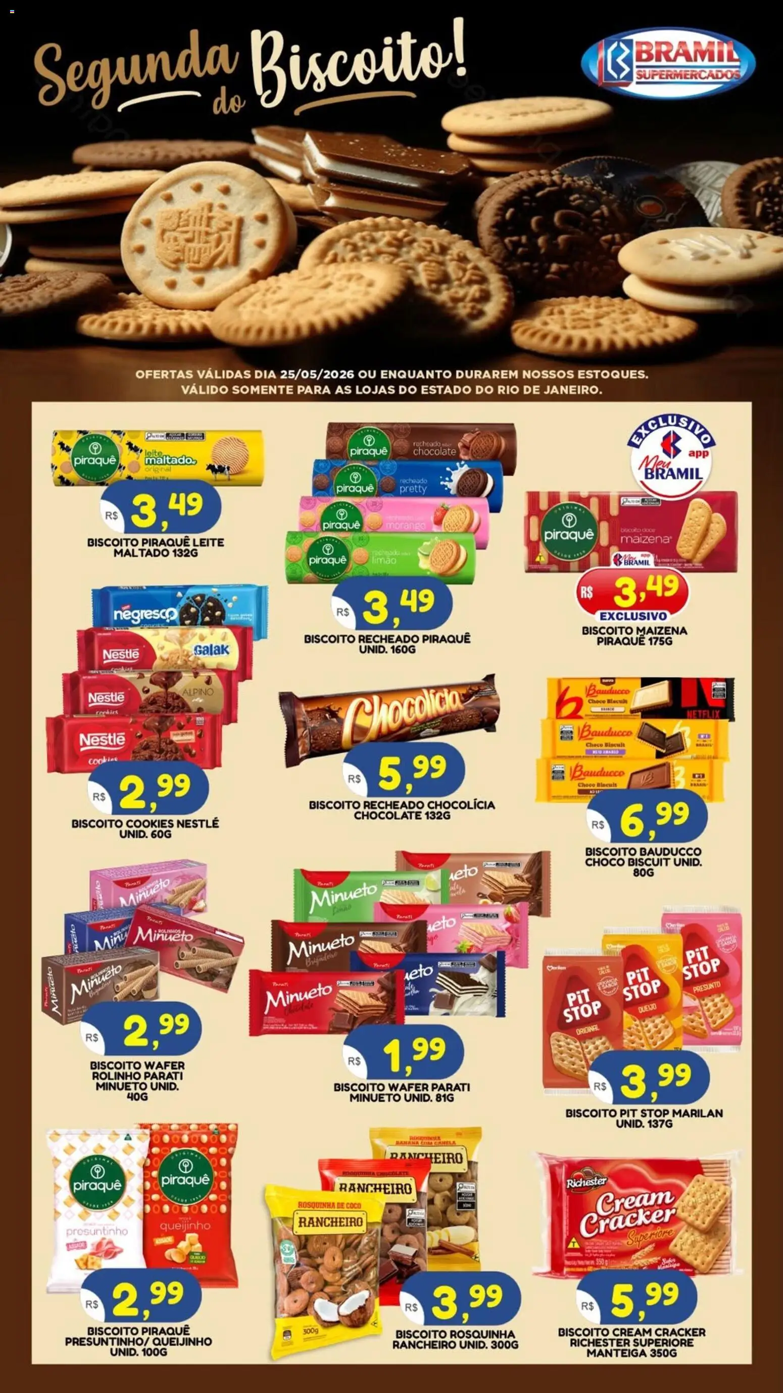 Bramil Supermercados Folheto - válido de 25.05.2026 | Página: 1